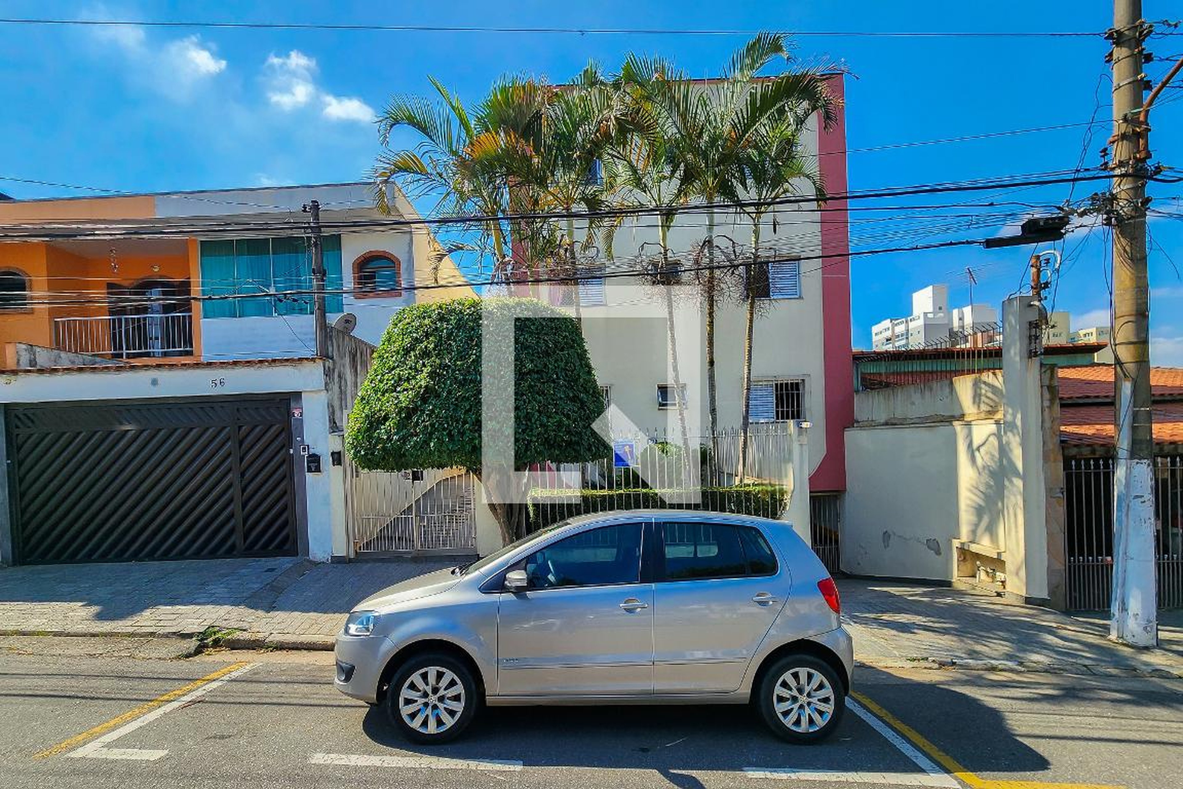 Fachada Condomínio em Praça Nossa Senhora de Fátima, 50