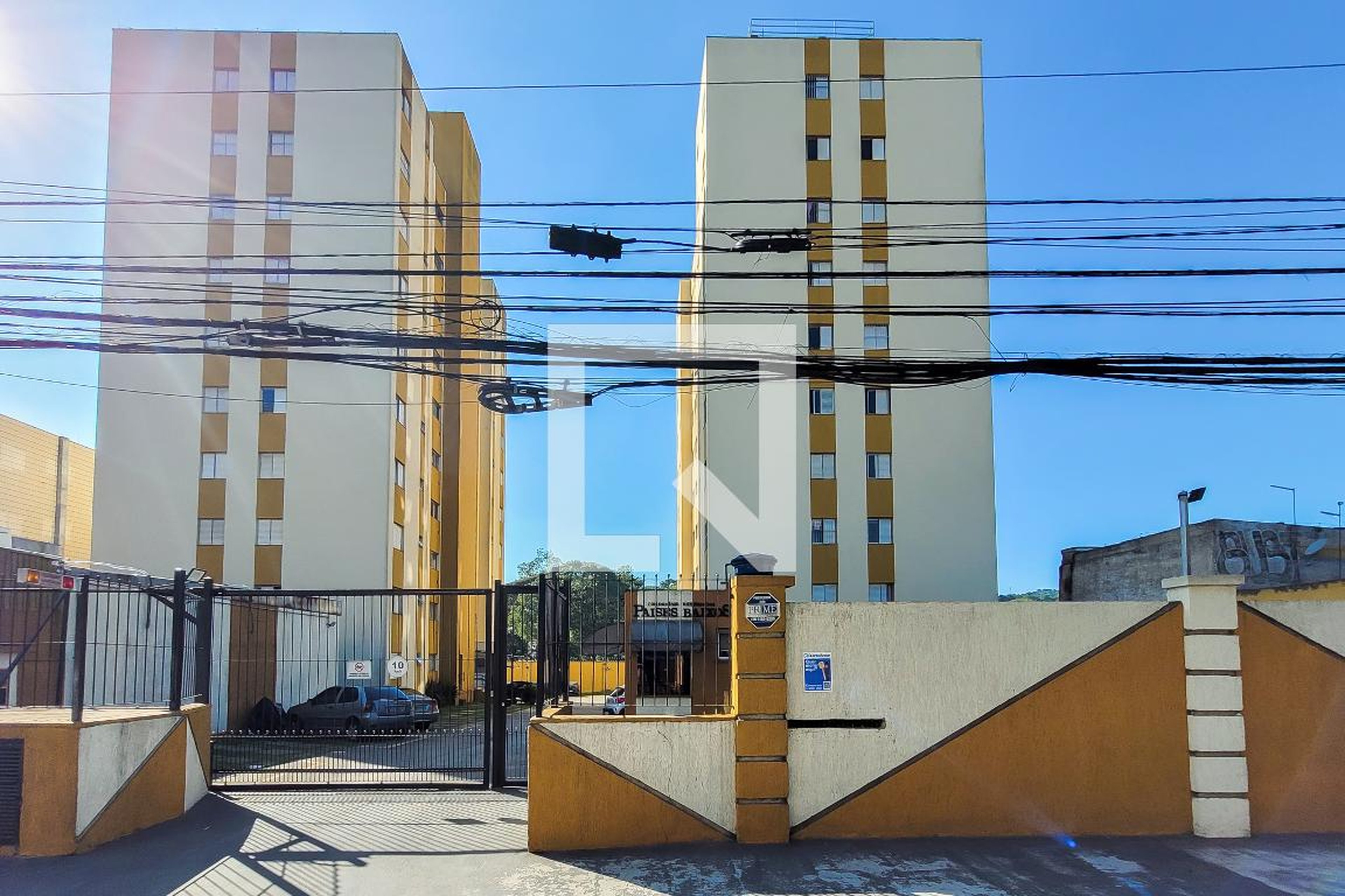 Fachada do Condomínio Residencial Paises Baixos