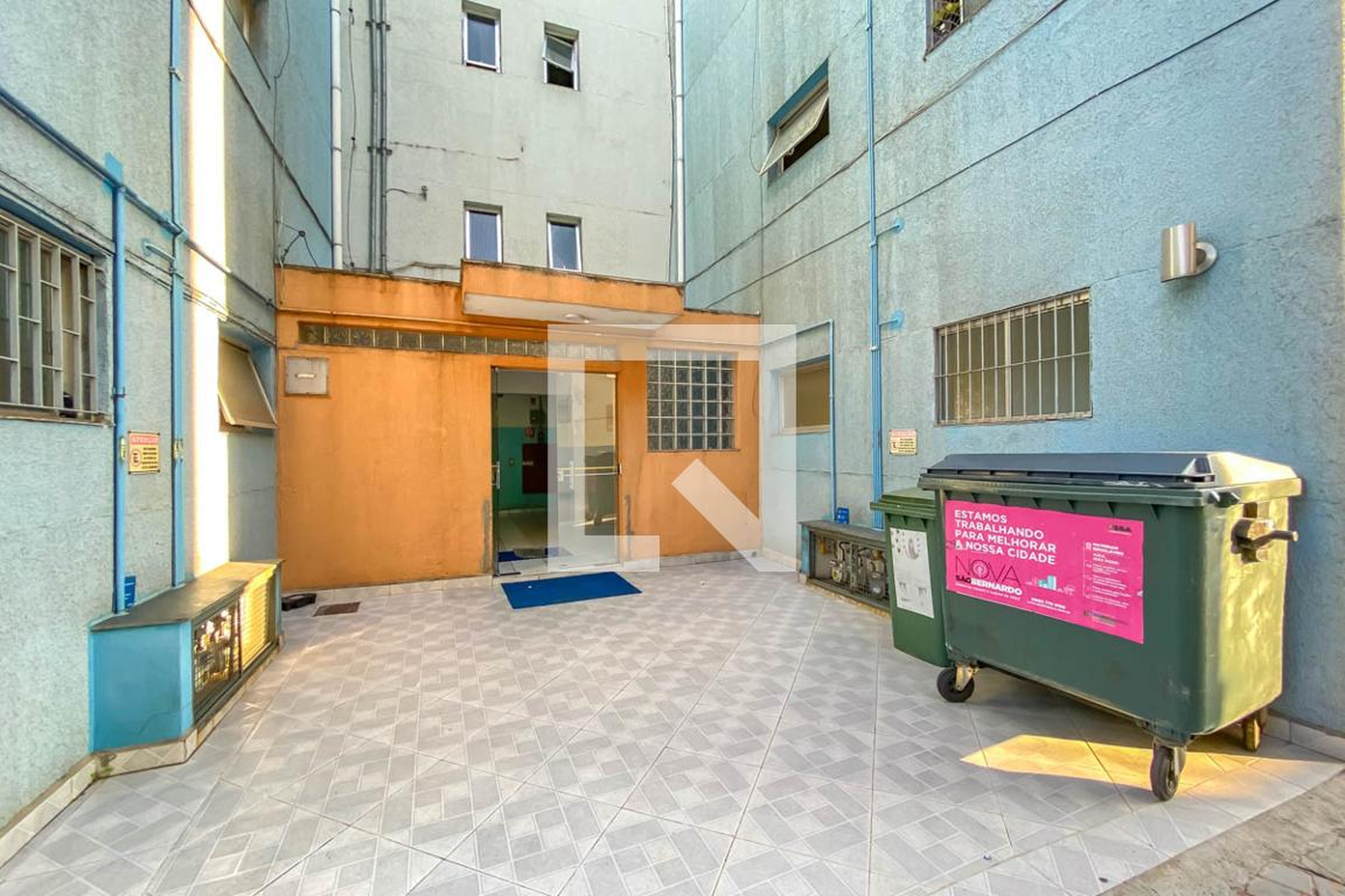 Entrada - Conjunto Habitacional Sancipa Iiiedifício Asia