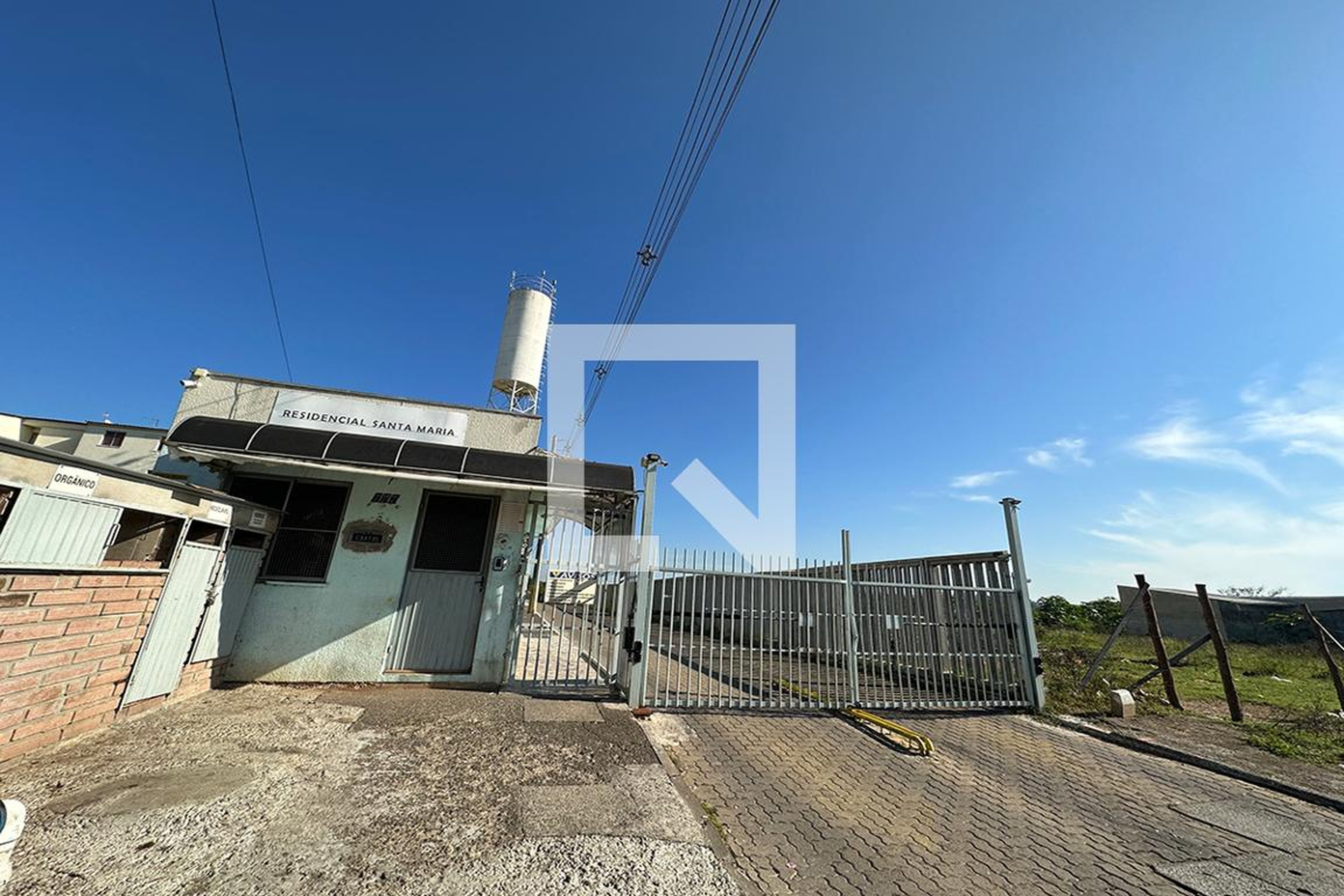 Fachada do Condomínio Residencial Santa Maria