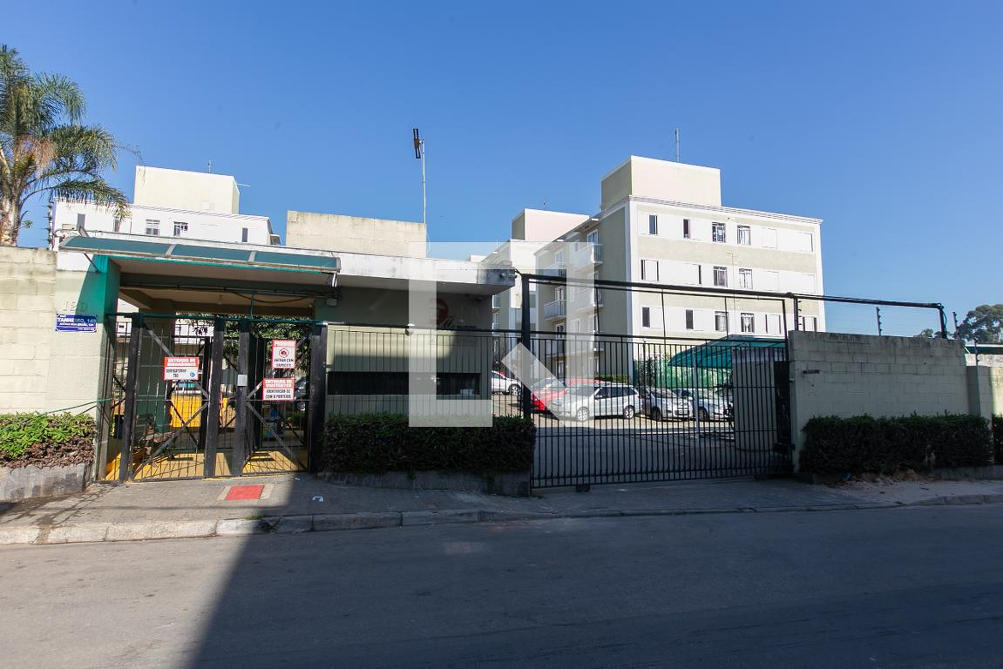 Fachada do Condomínio Condomínio Clube Garden