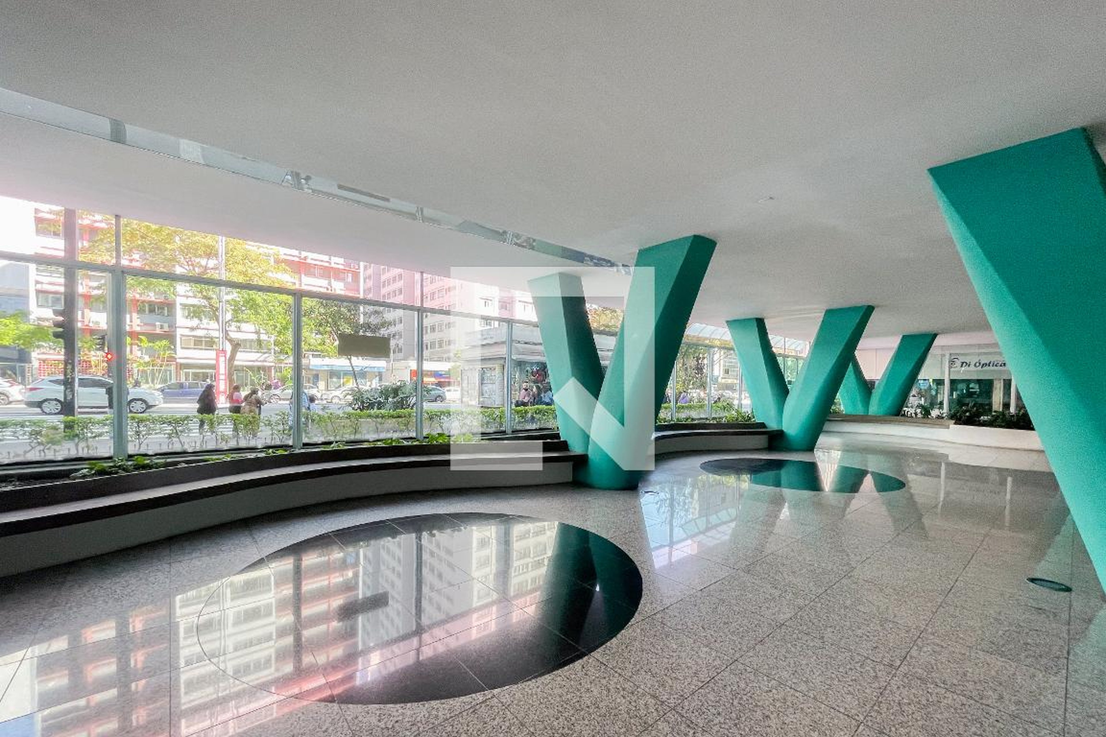 Hall social - Edifício Nações Unidas