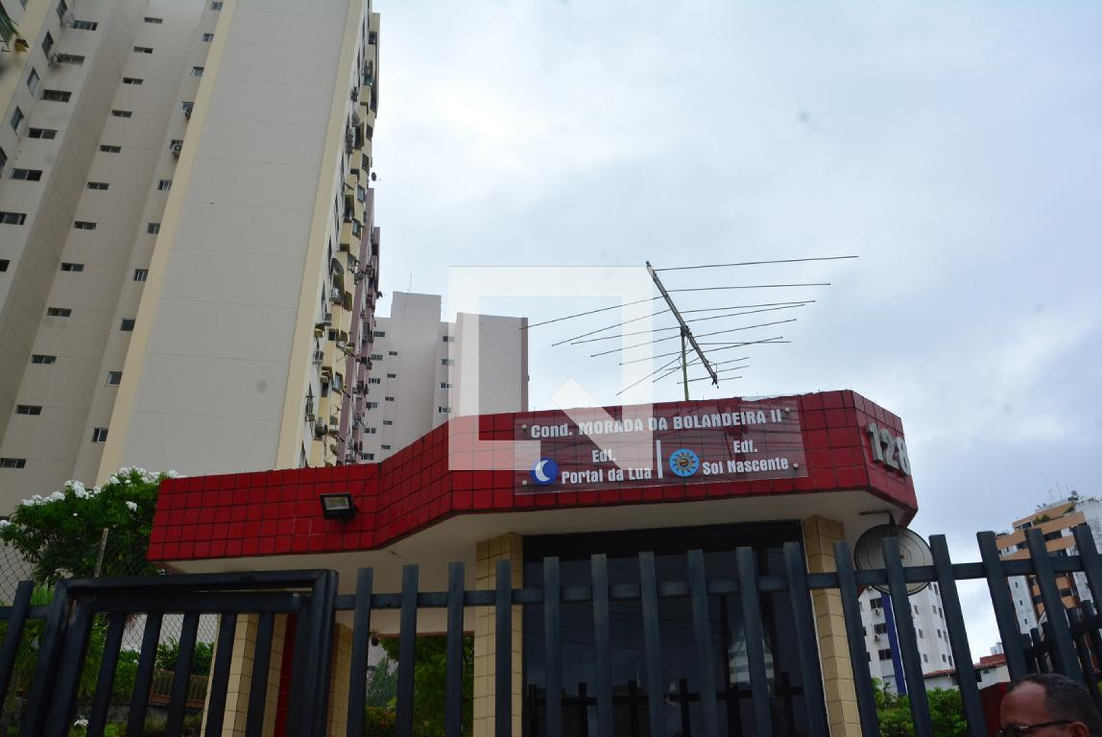 Fachada do condomínio Condomínio Moradas da Bolandeira