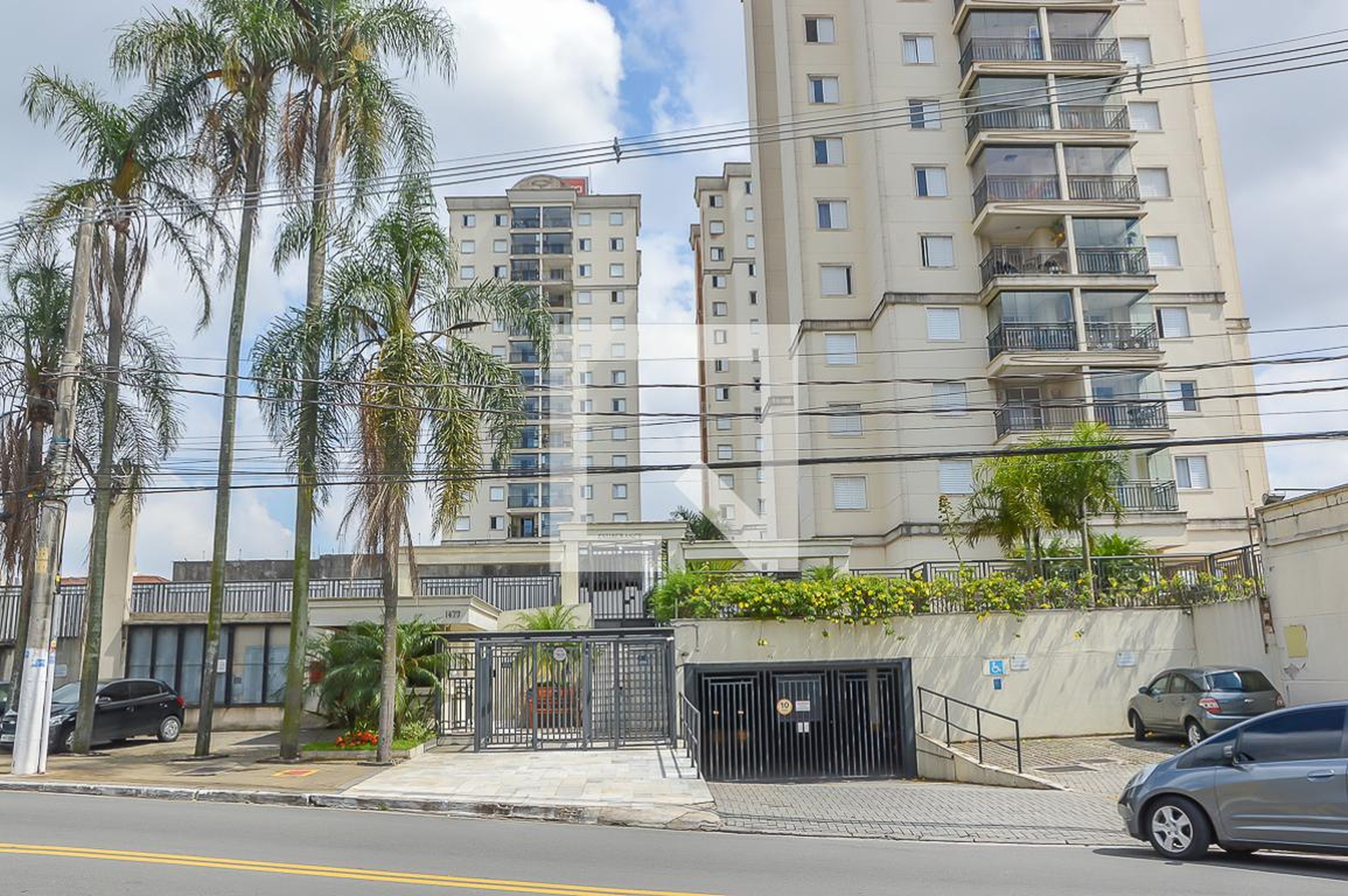 Fachada do Condomínio Condomínio Exuberance Residencial Club