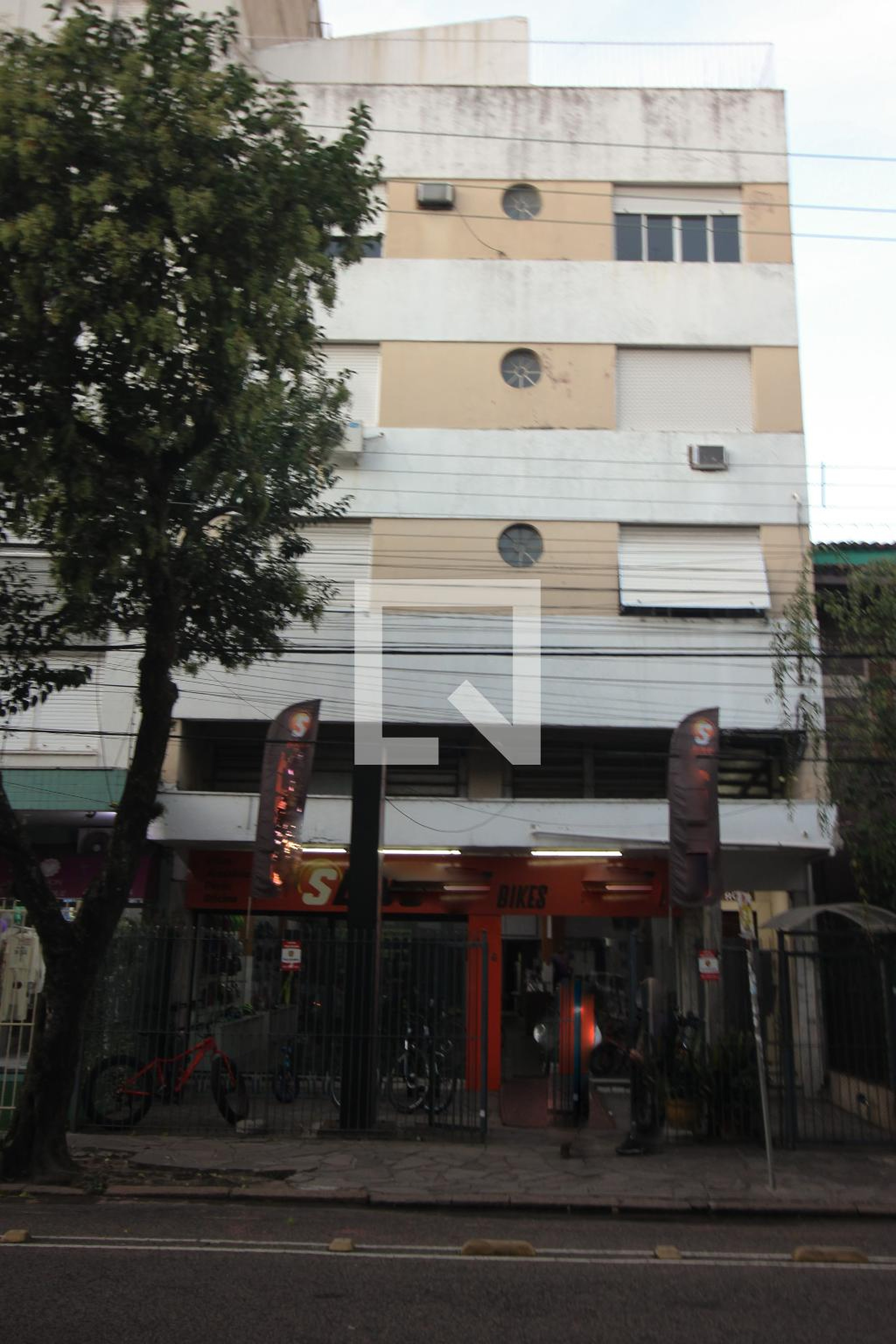 Fachada do Prédio Edifício Rosa