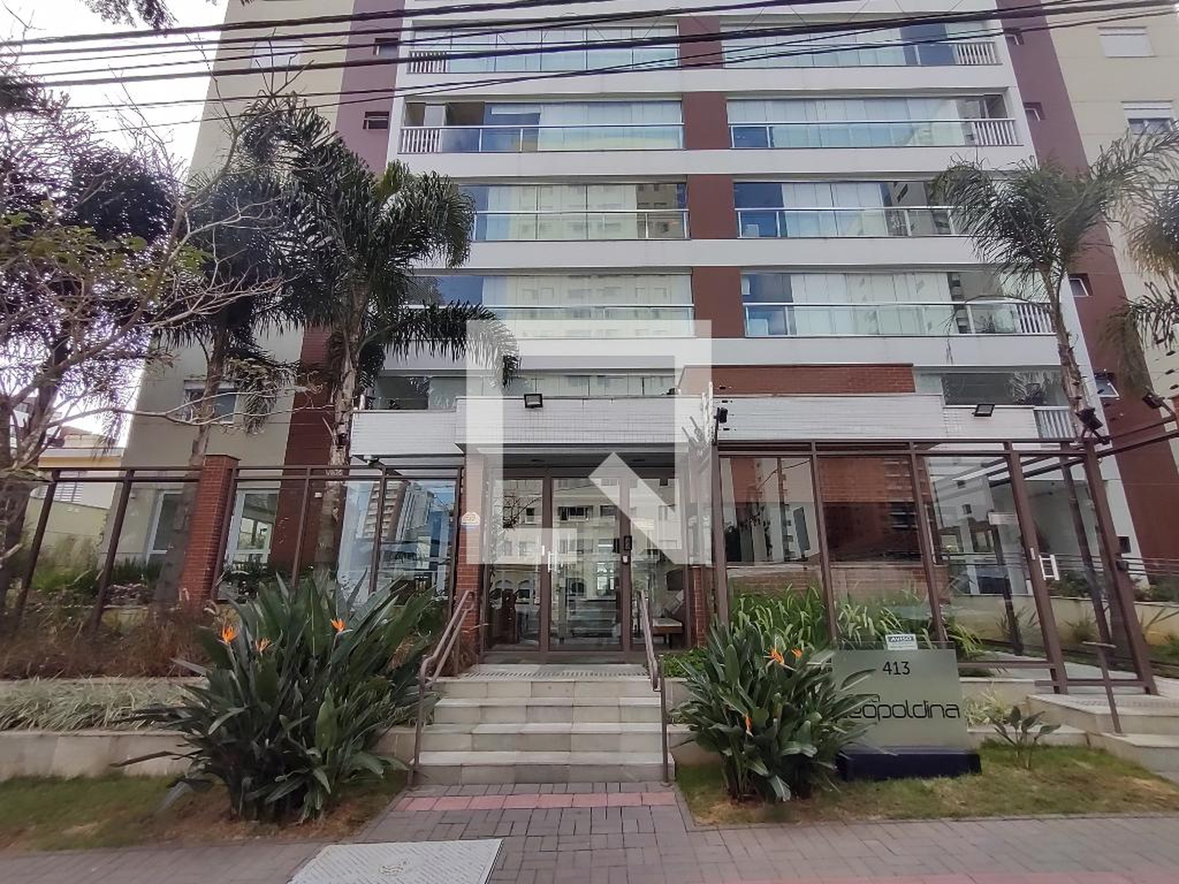 Fachada do Condomínio Condomínio Casa Leopoldina