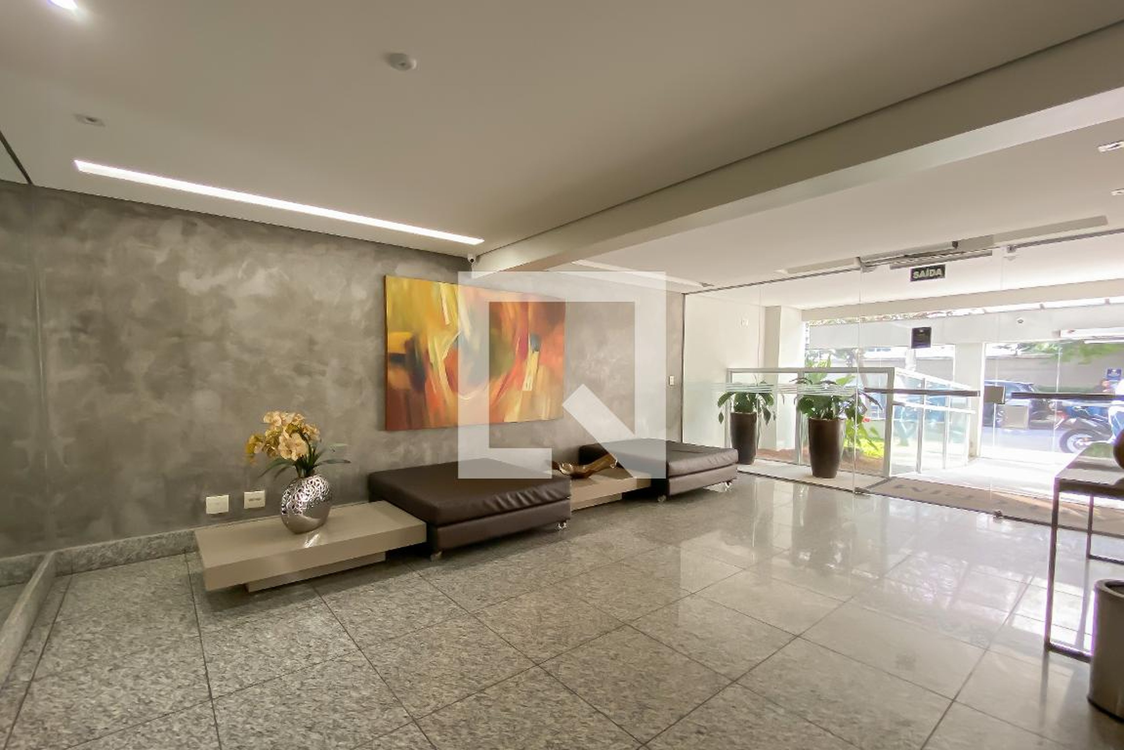 Hall de entrada - Edifício Alecrim