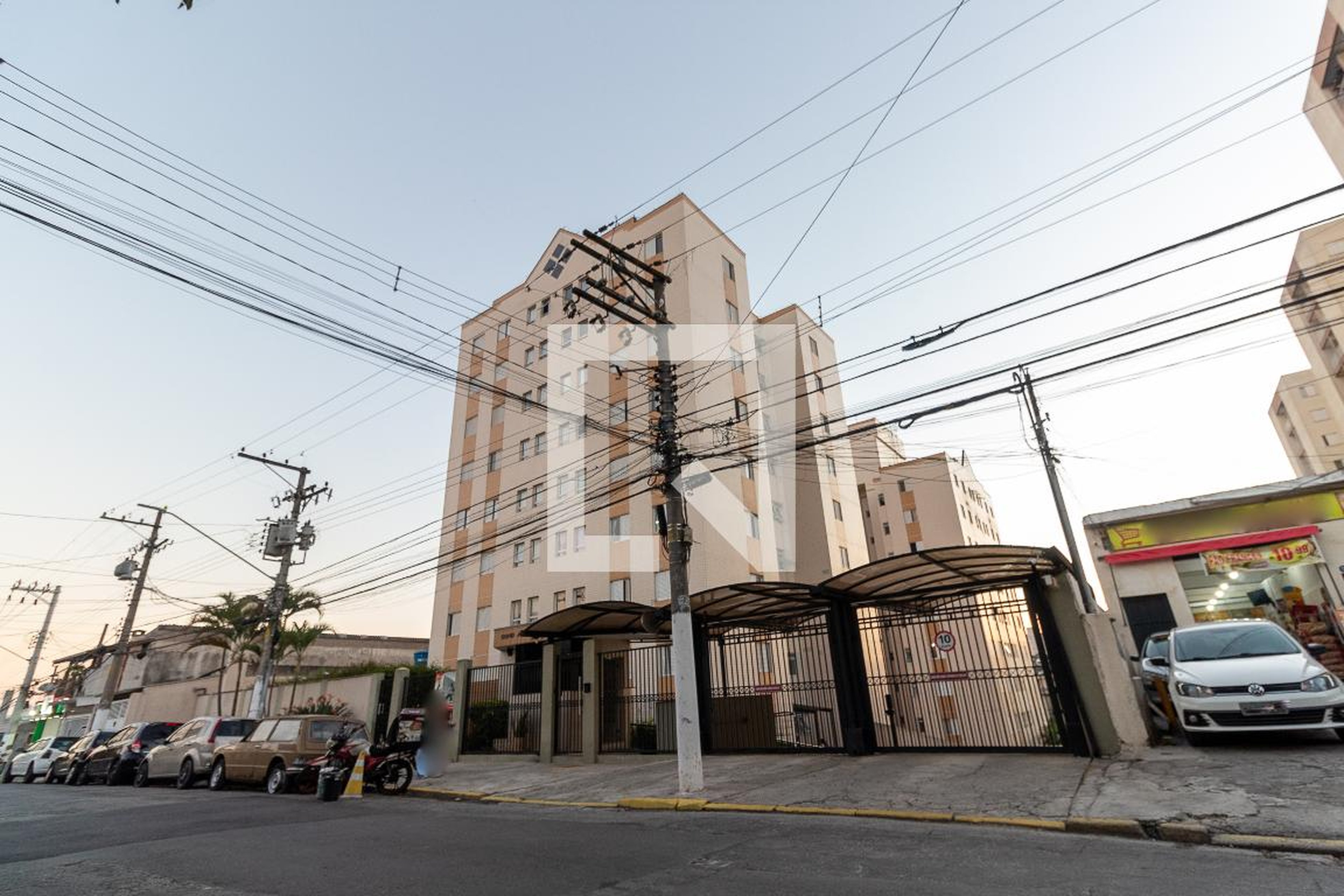 Fachada do Prédio Condomínio Apolo e Ceres