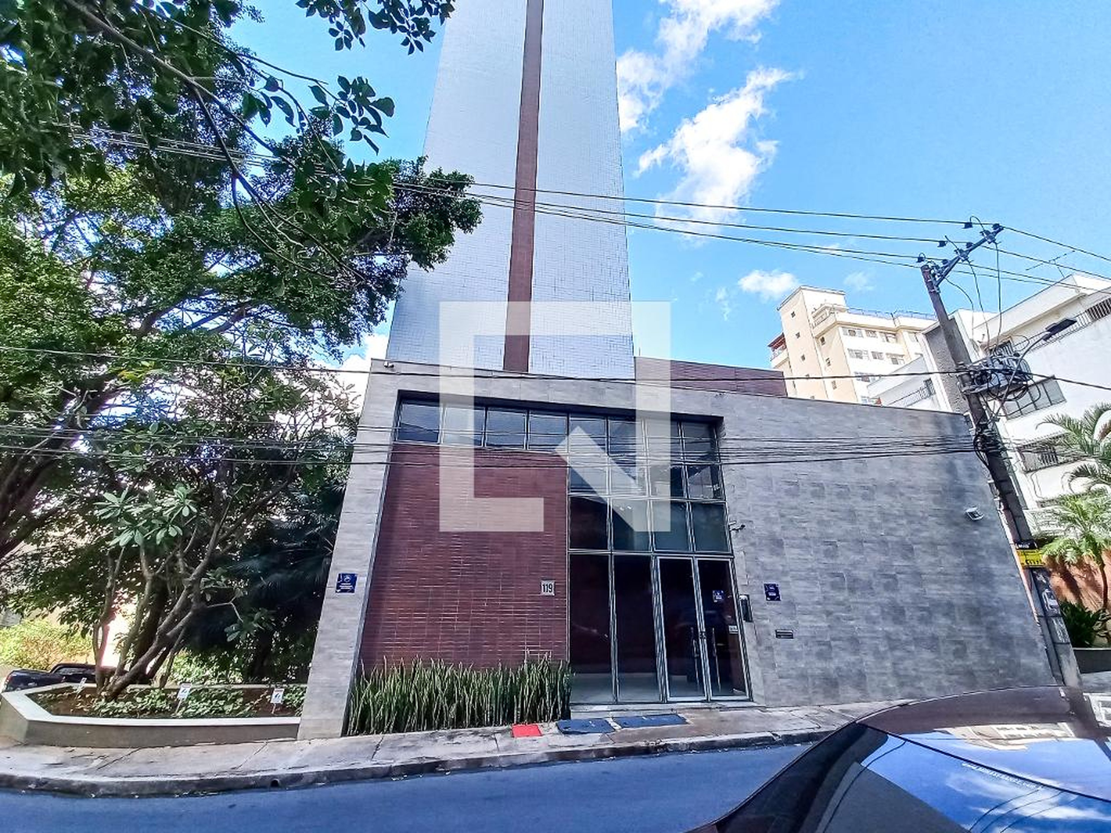 Fachada Condomínio em Rua Anita Garibaldi, 119