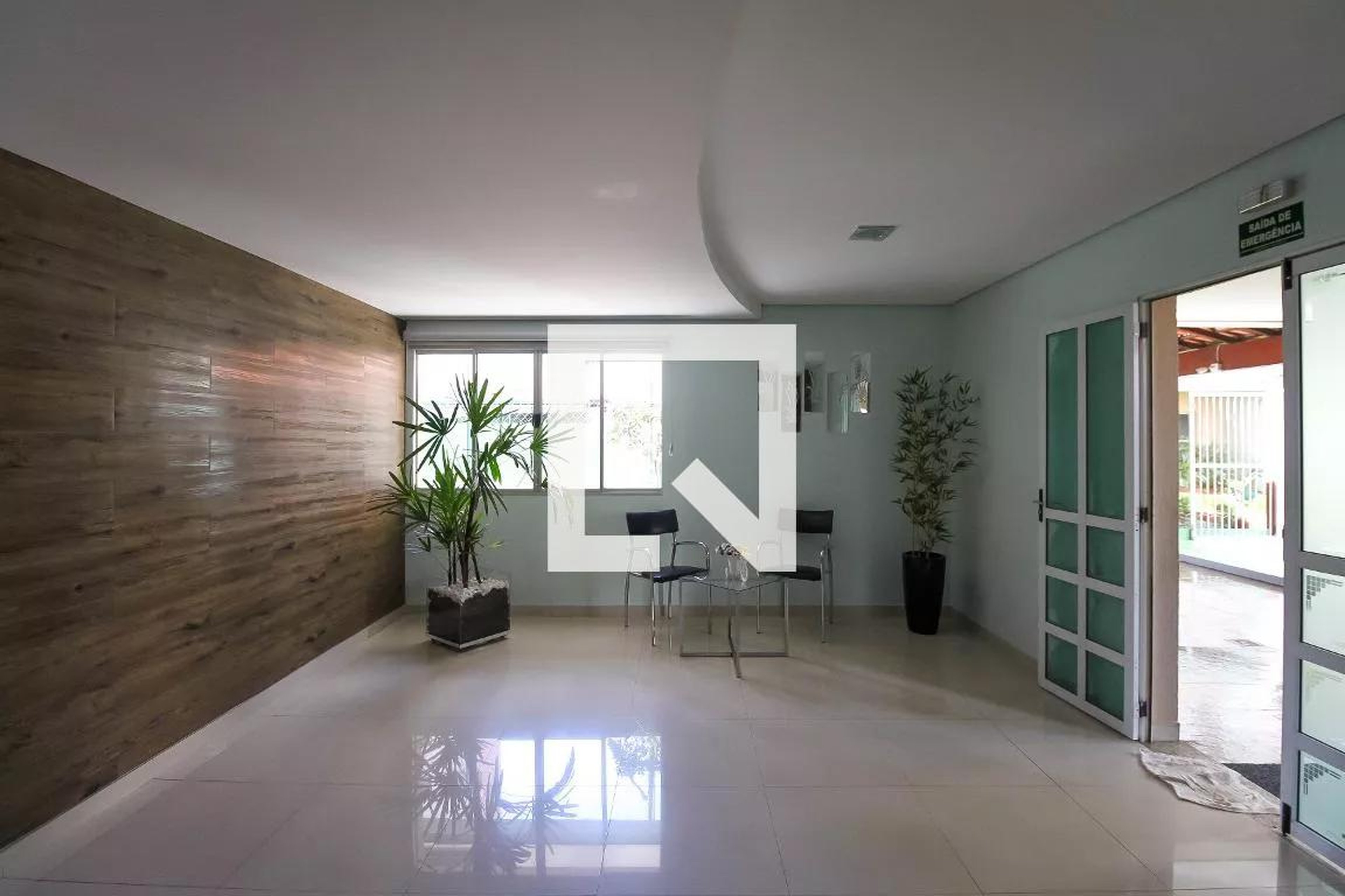 Hall social - Residencial Porta do Sol
