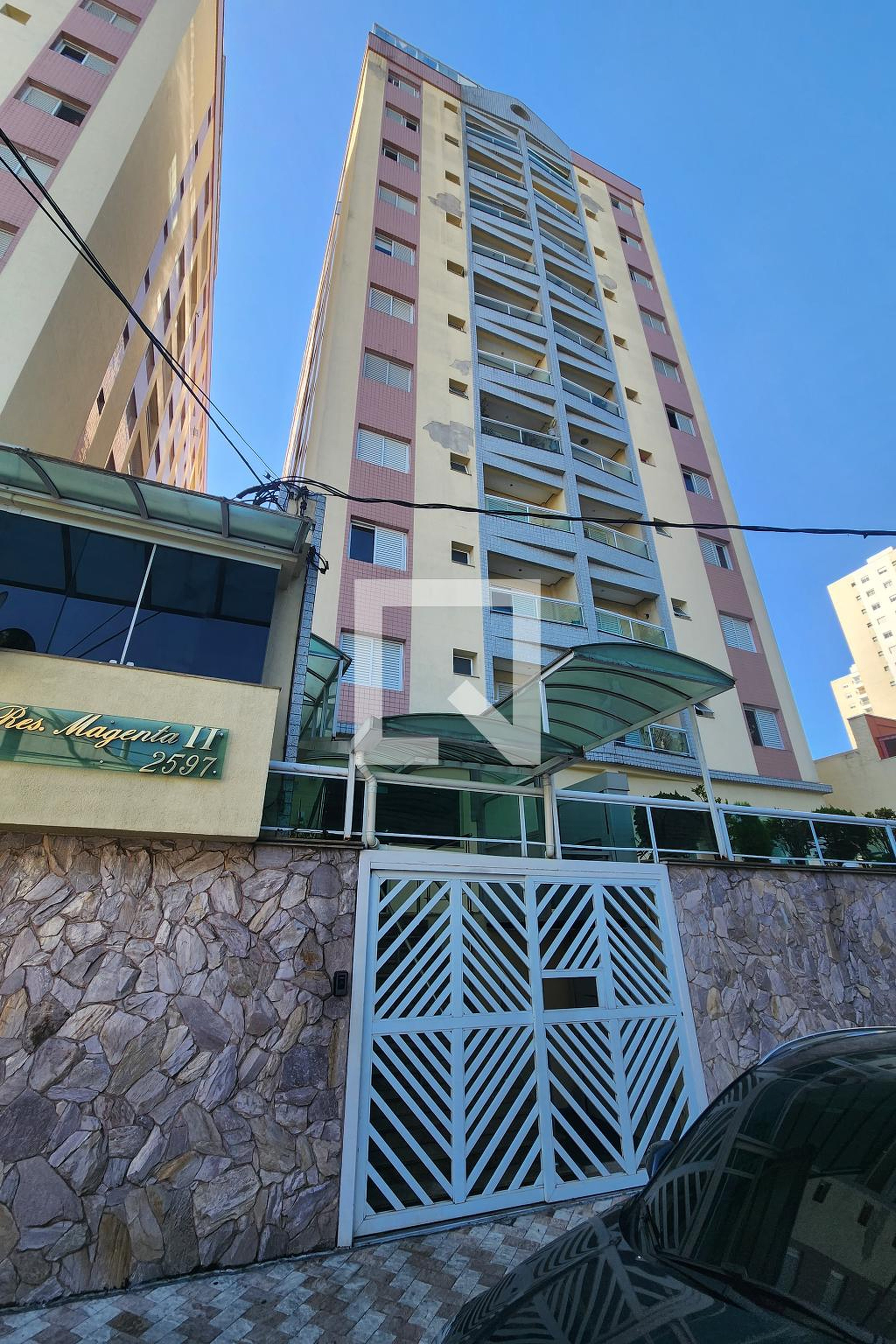 Fachada Condomínio em Alameda São Caetano, 2593