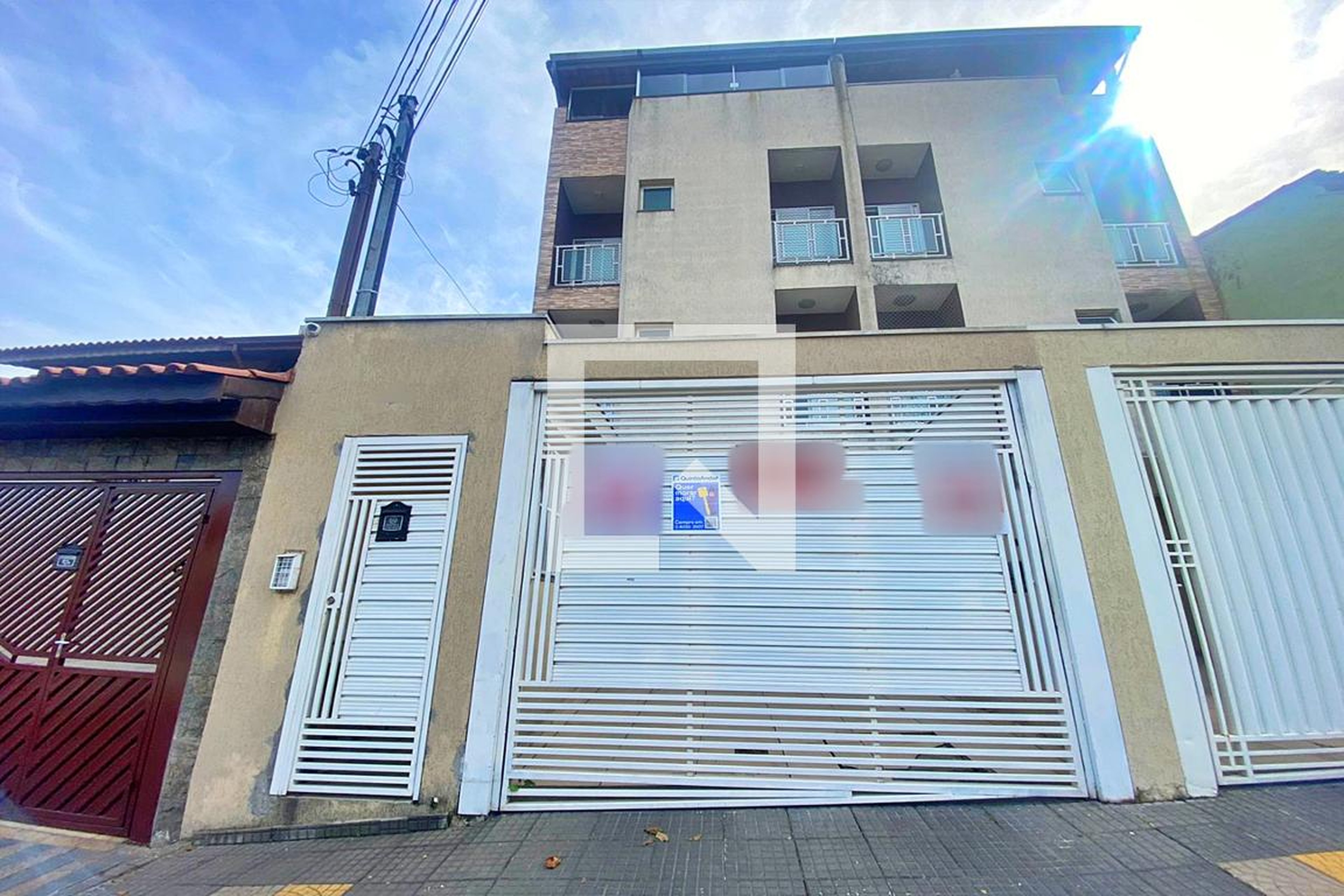 Fachada Condomínio em Rua Dom José, 36