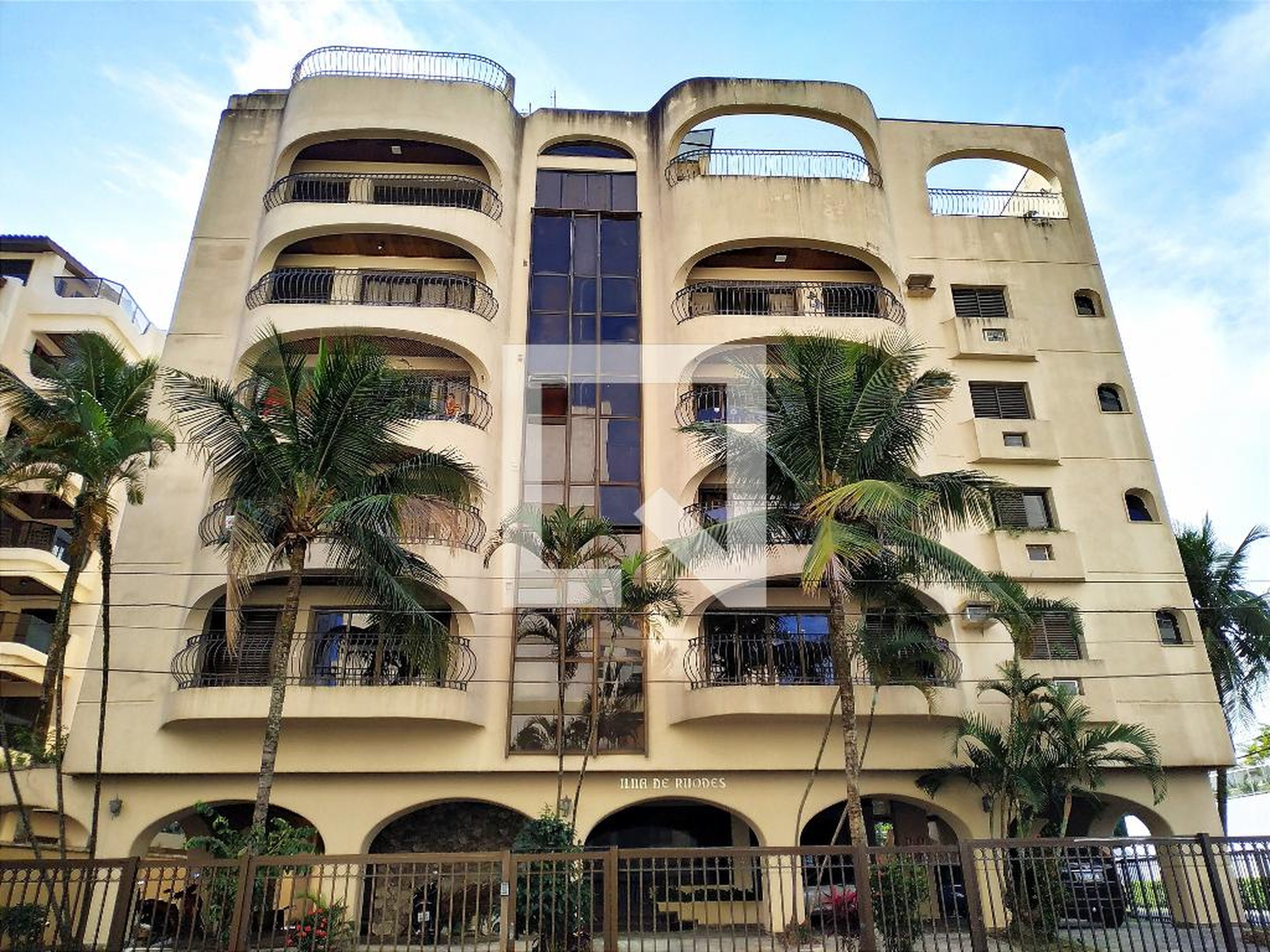 Fachada do Prédio Edifício Ilha de Rhodes