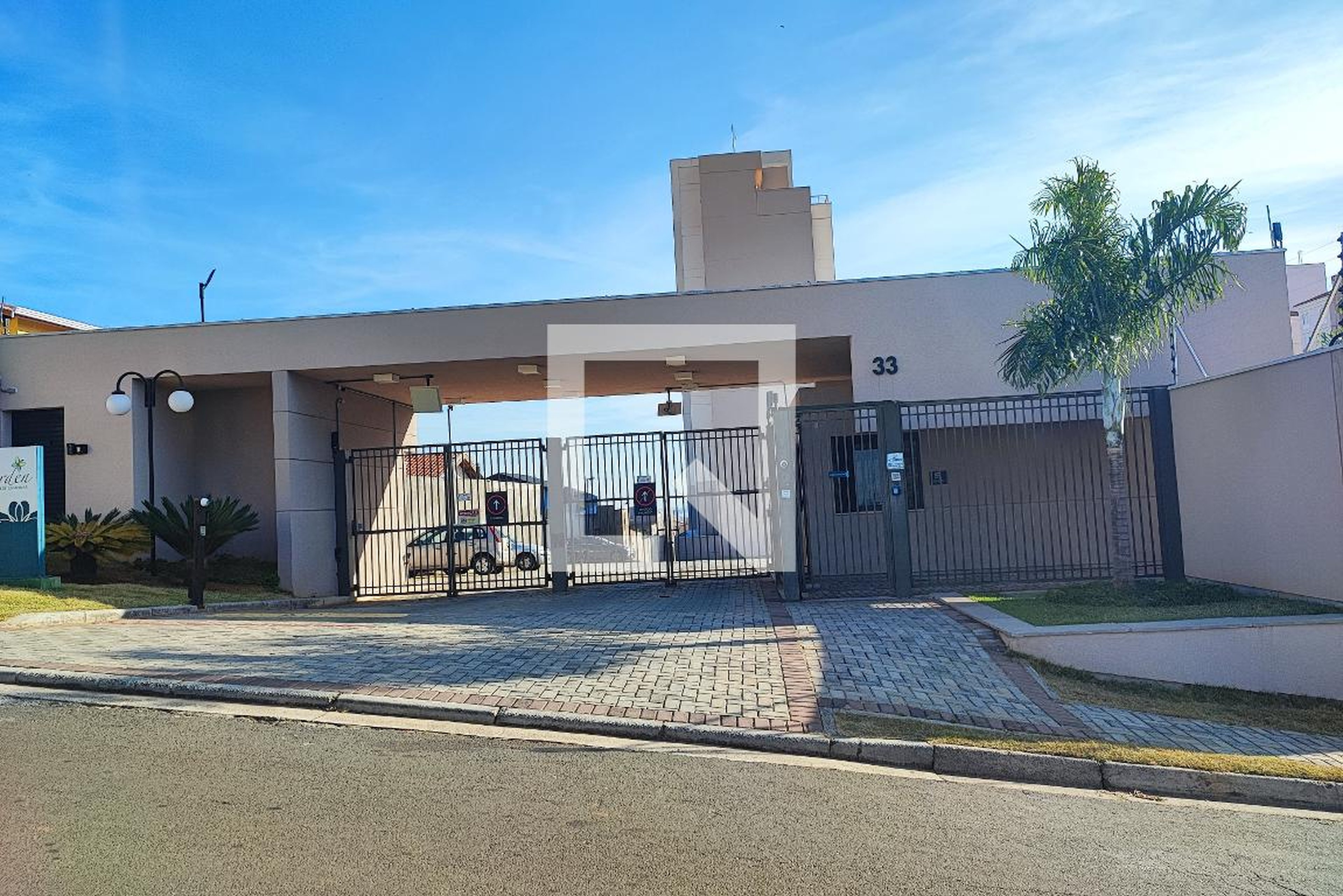 Fachada do Condomínio Condomínio Garden Panamby