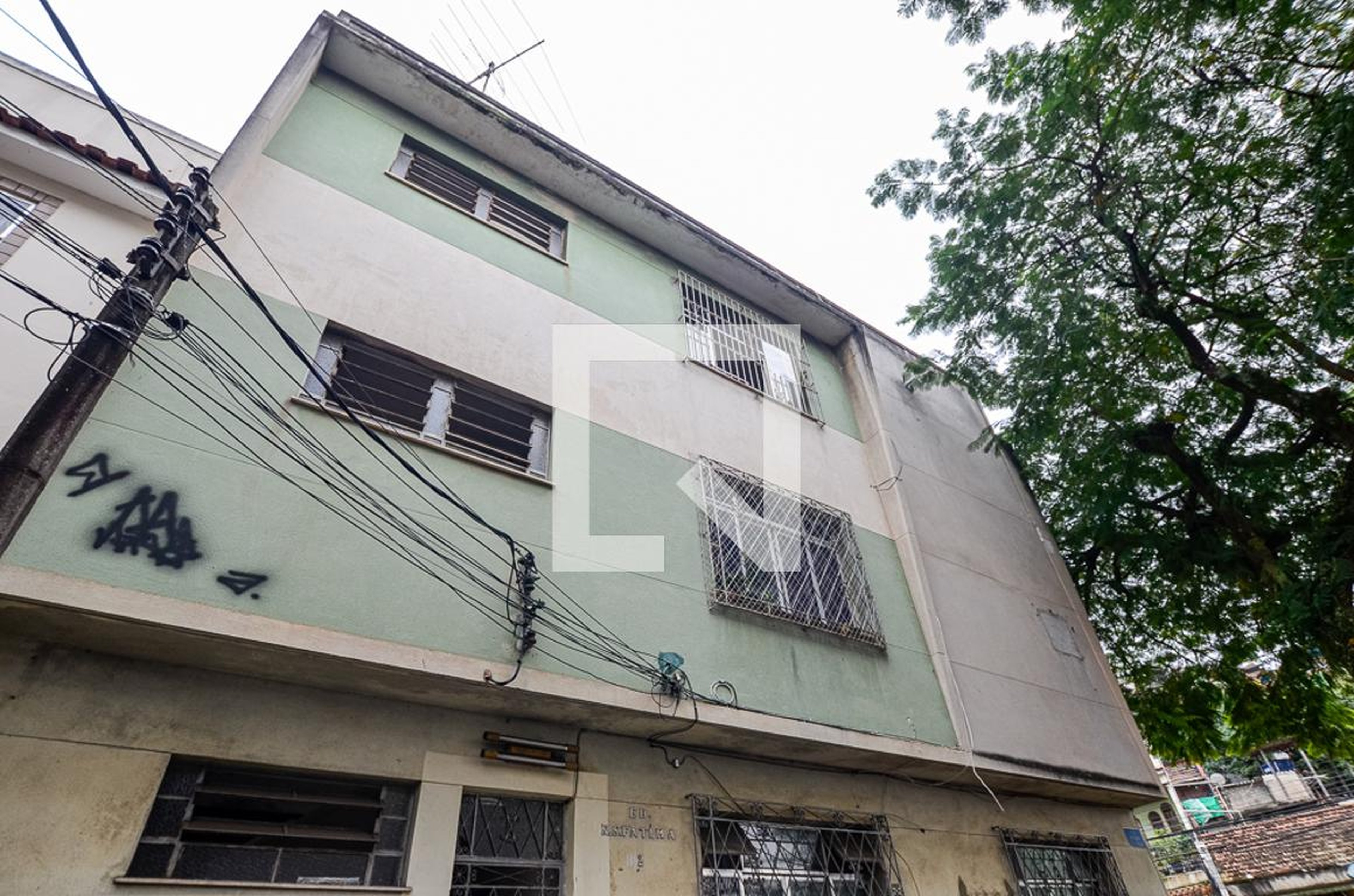 Fachada Condomínio em Rua Visconde do Uruguai, 2