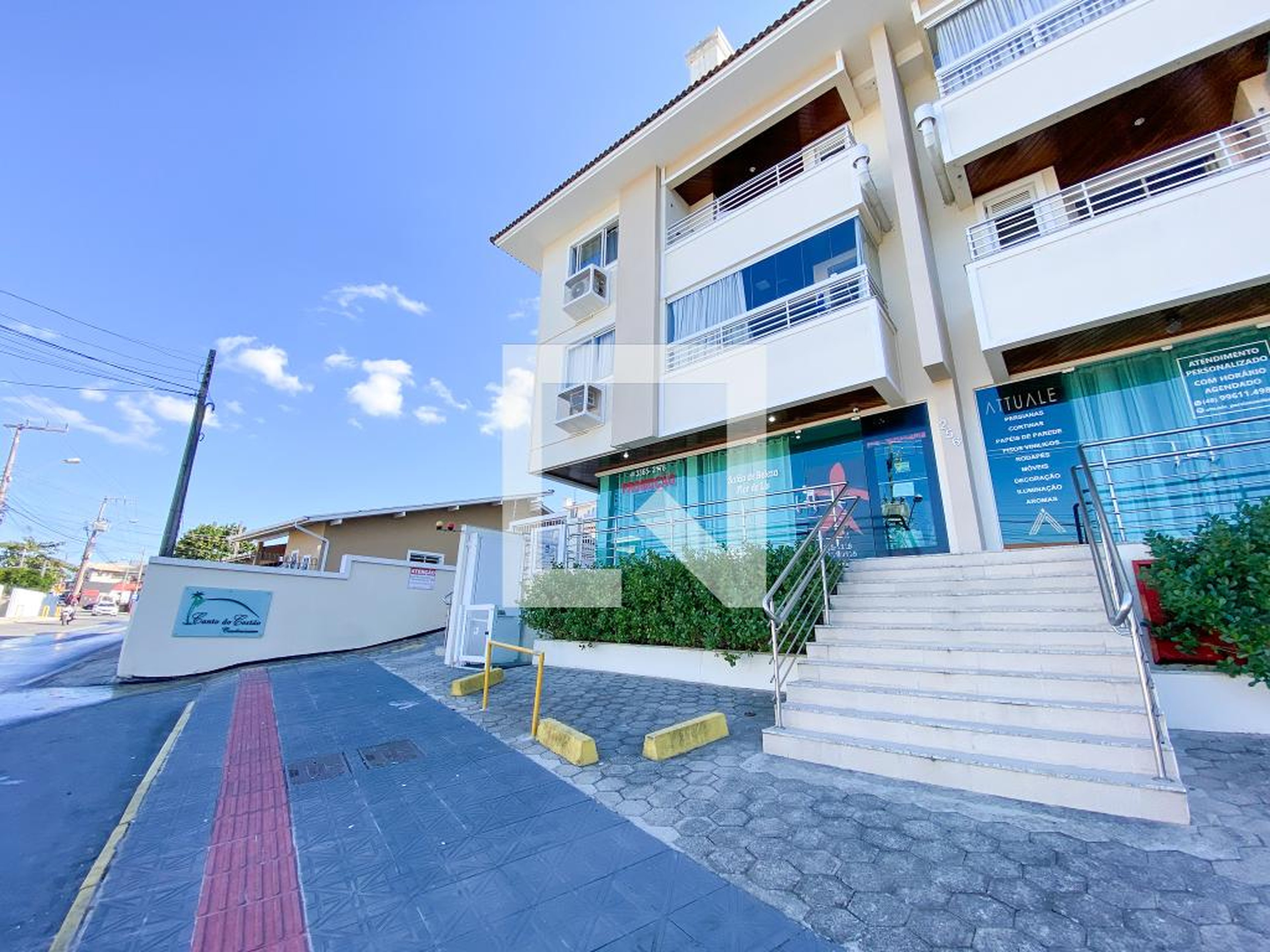 Fachada do Prédio Residencial Canto do Costão