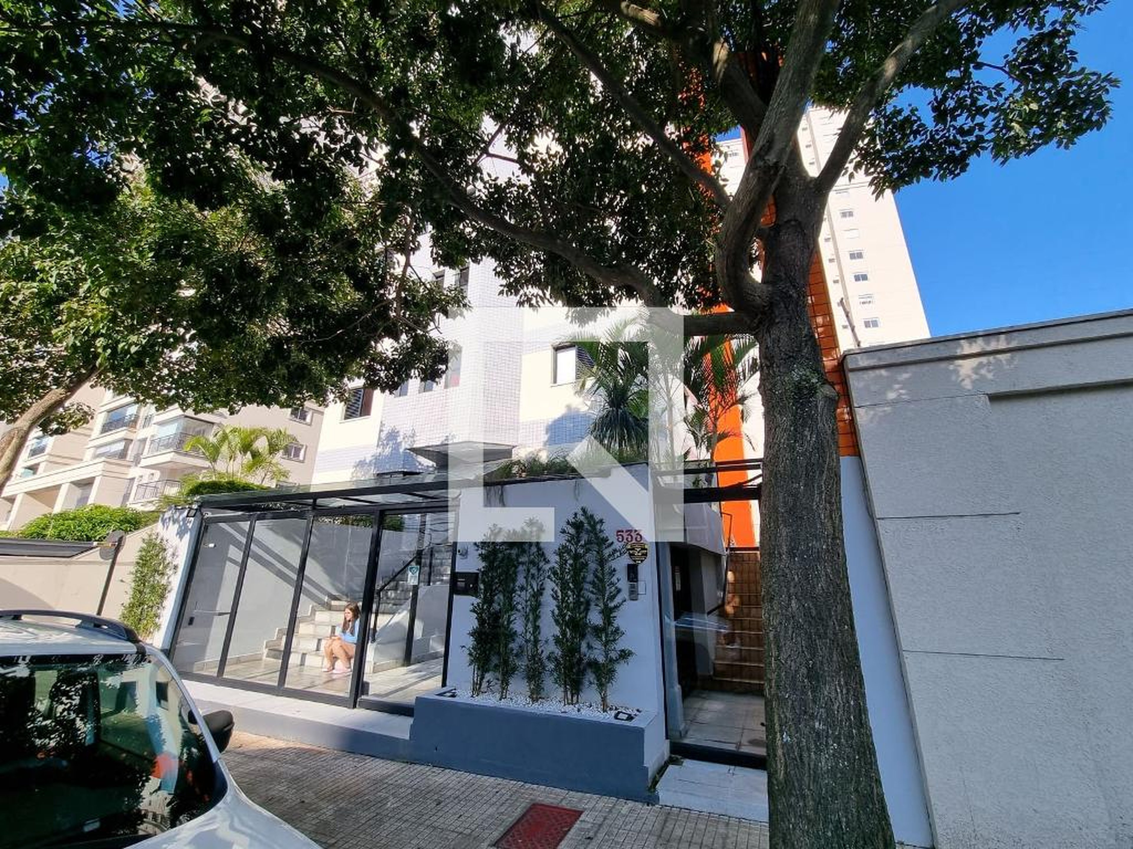 Fachada Condomínio em Rua Caminho do Pilar, 1533