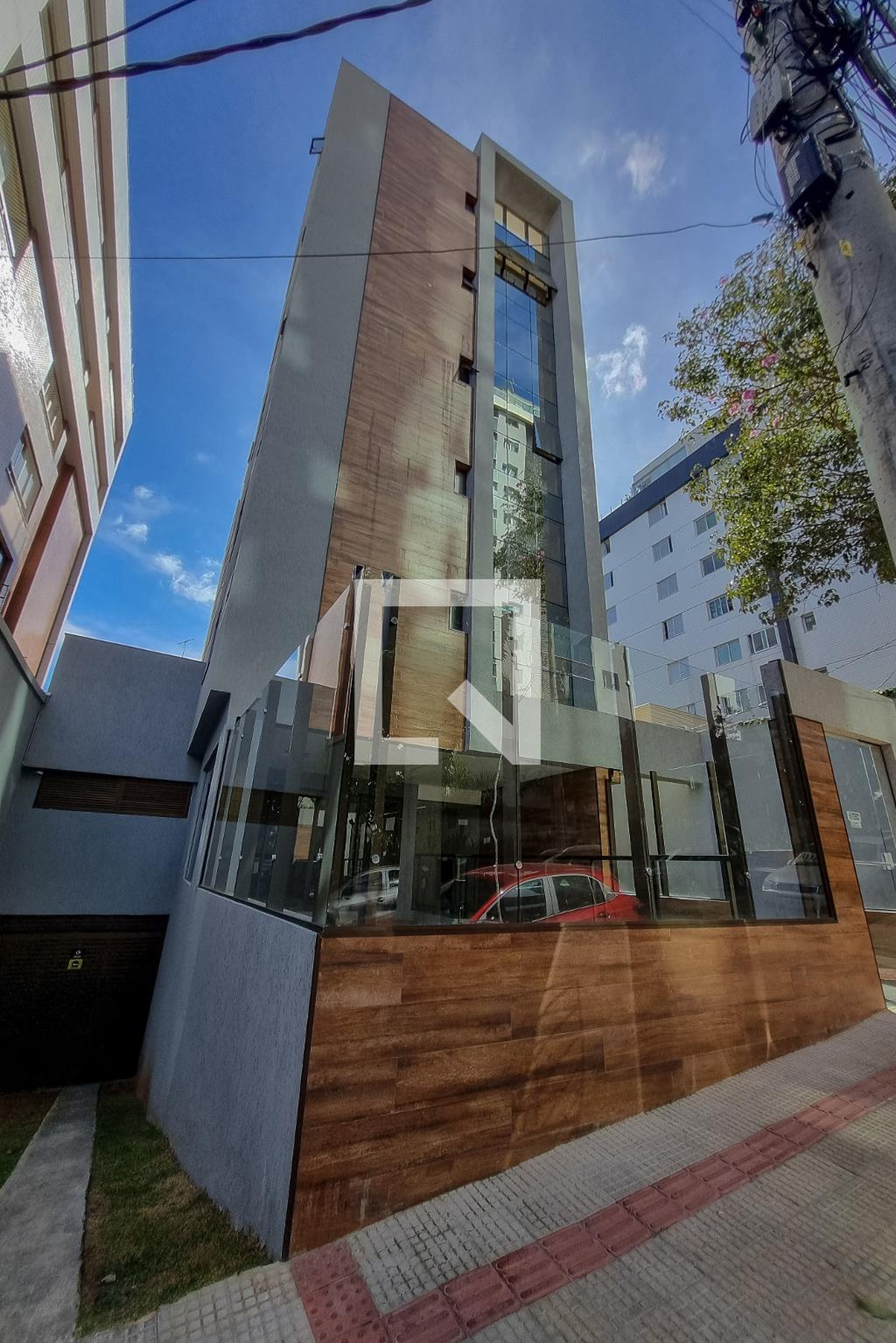 Fachada Condomínio em Rua Professor Arduino Bolivar, 110