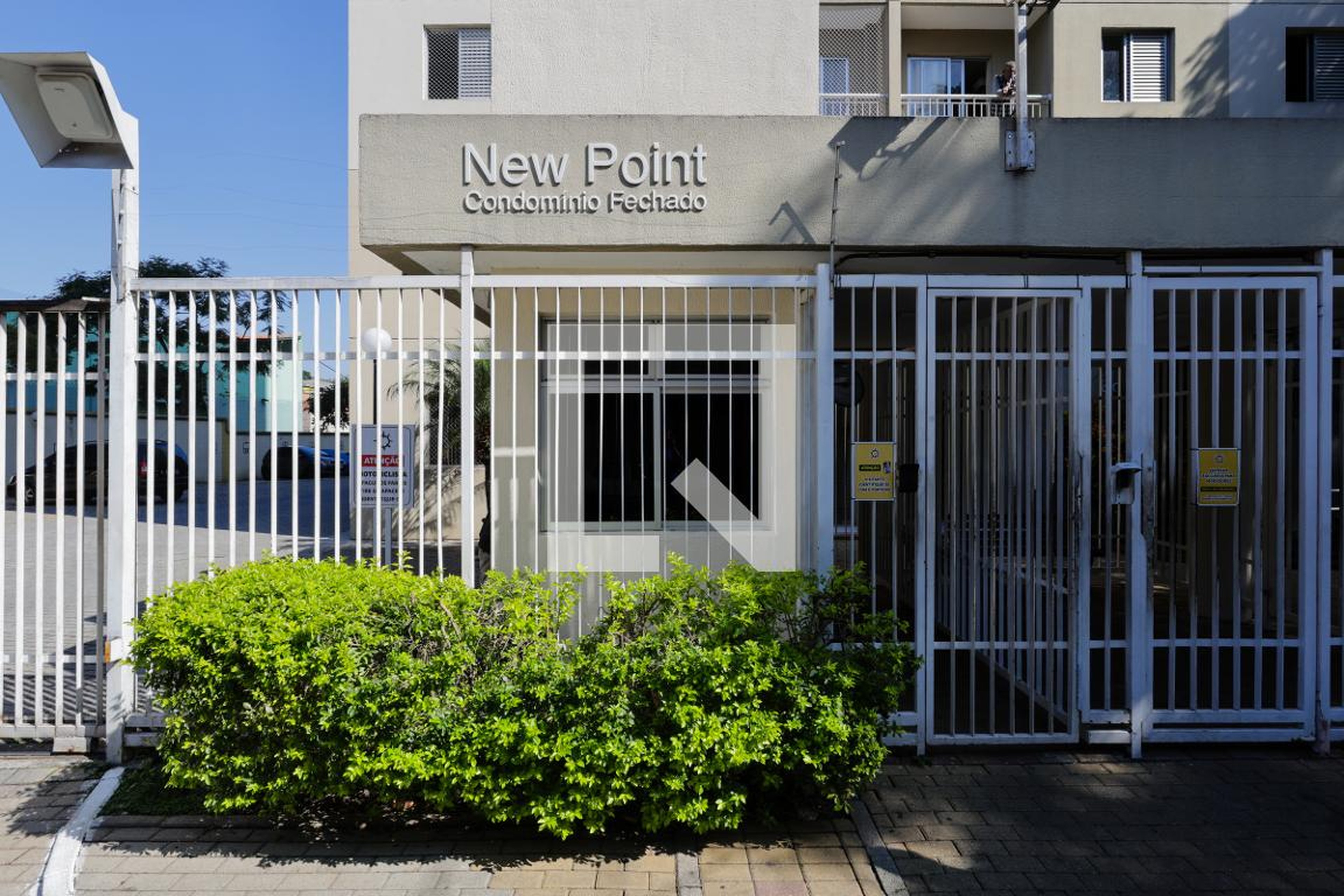 Fachada do condomínio Condomínio New Point