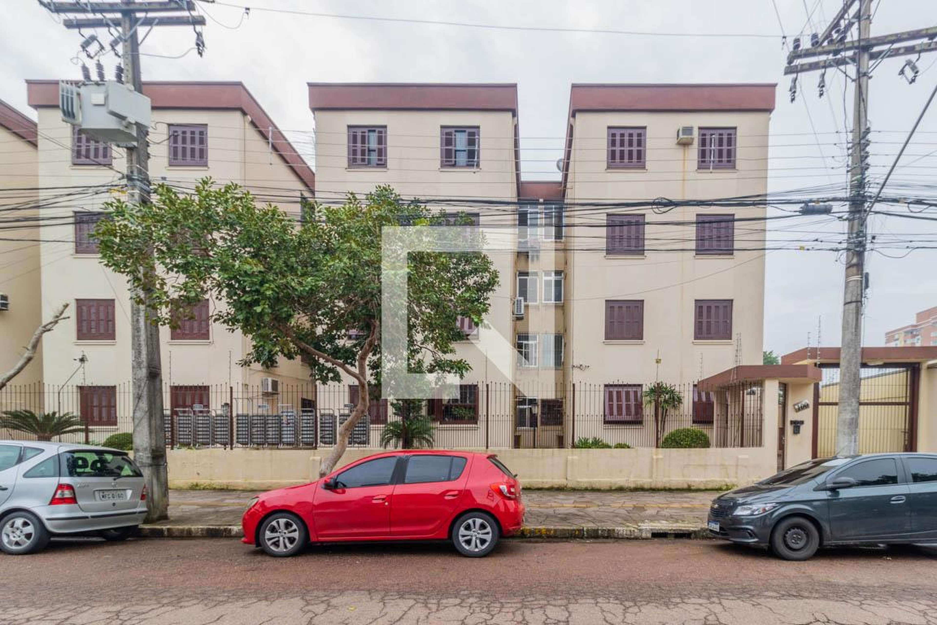 Fachada do condomínio Residencial Canoas