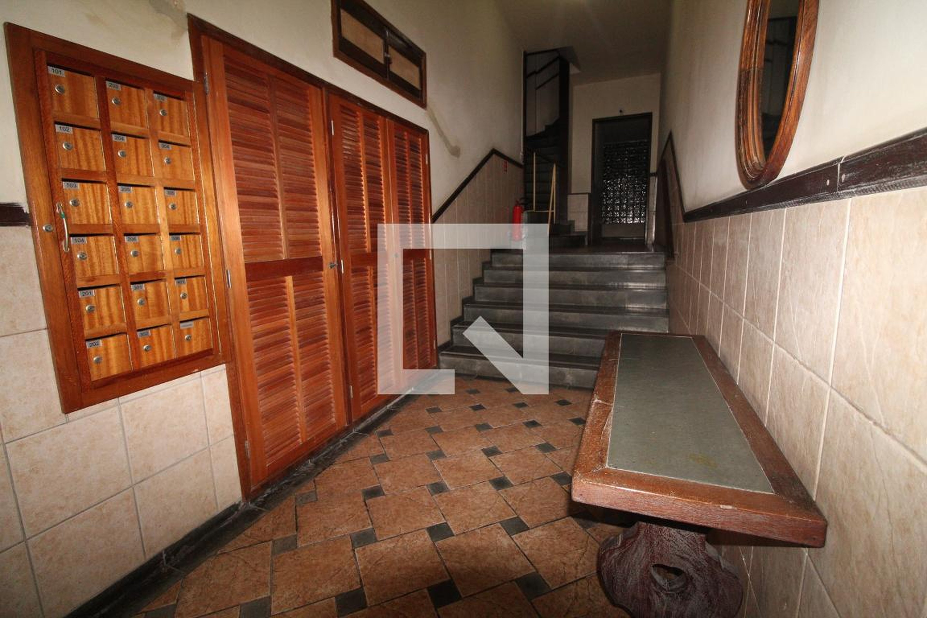 Hall de entrada - Edifício Marques Pereira