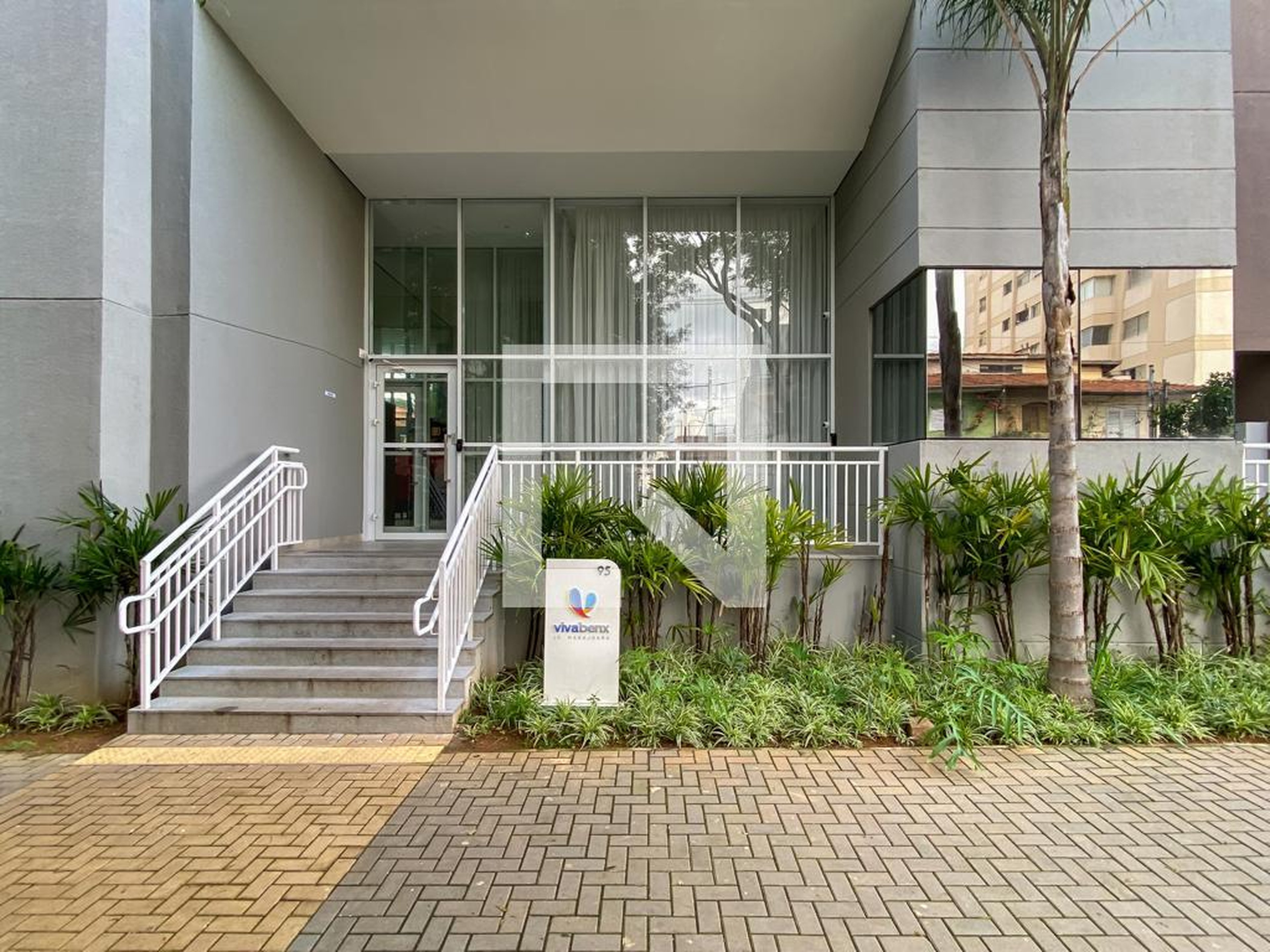 Fachada do Condomínio Condomínio Viva Benx Jardim Marajoara