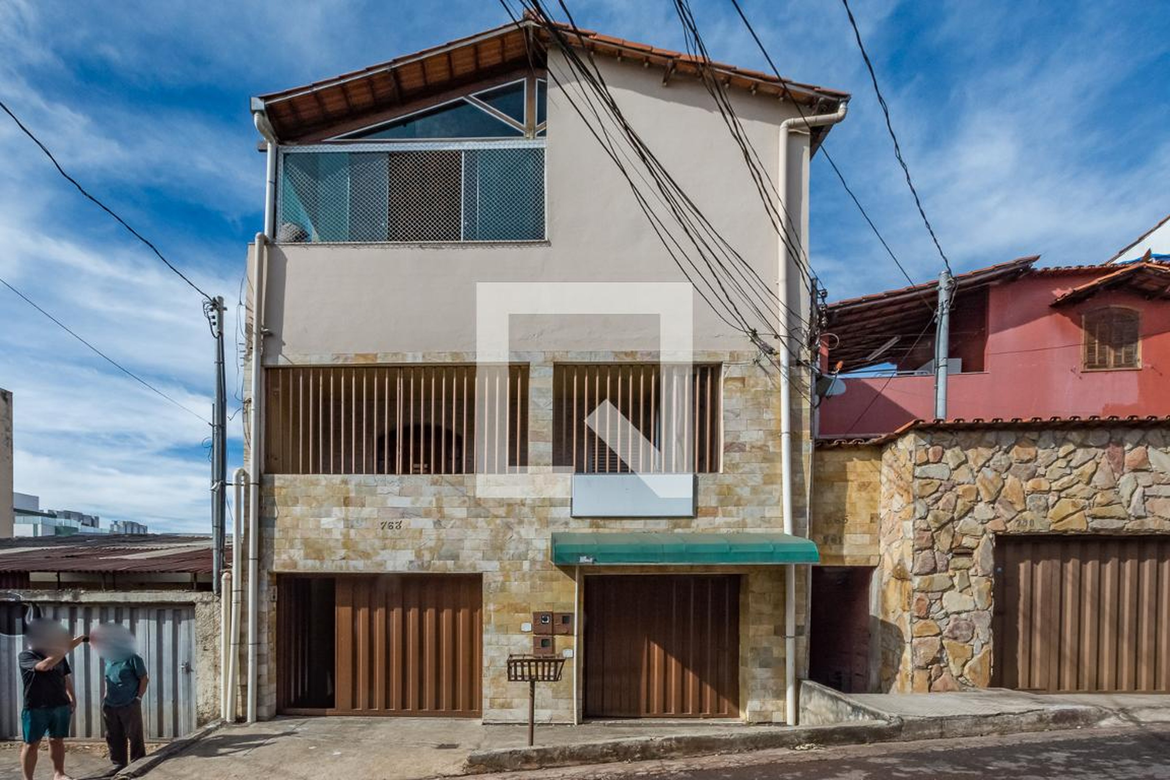 Fachada Condomínio em Rua Tibiriçá, 762