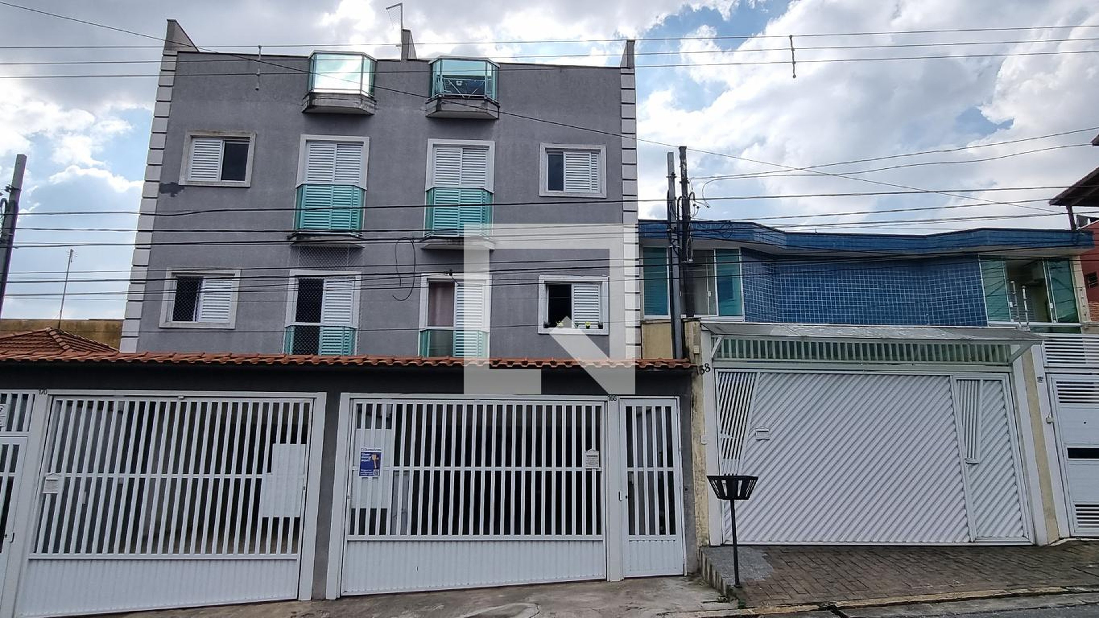 Fachada Condomínio em Rua José do Patrocínio, 166