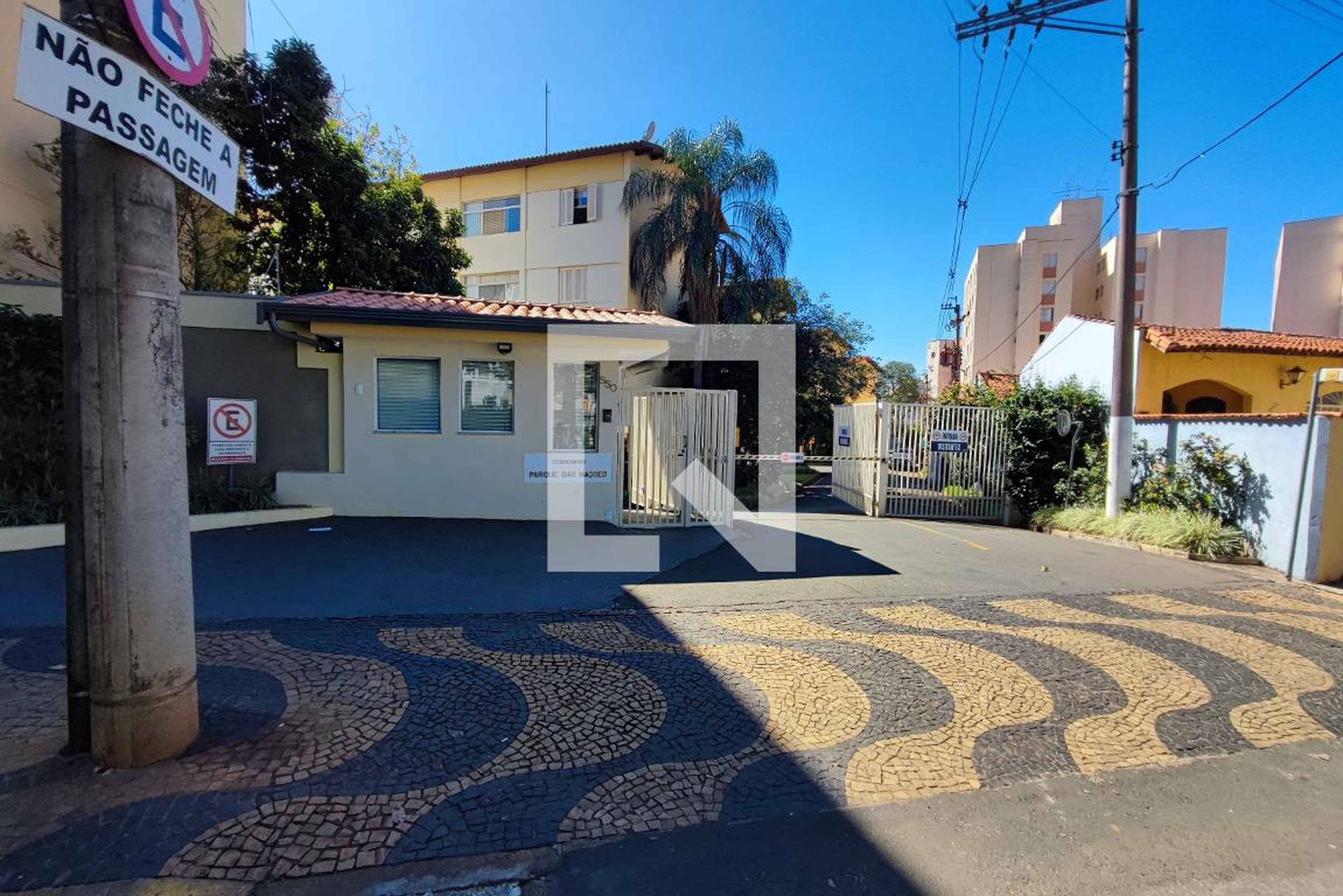 Fachada do Condomínio Condomínio Parque das Nações