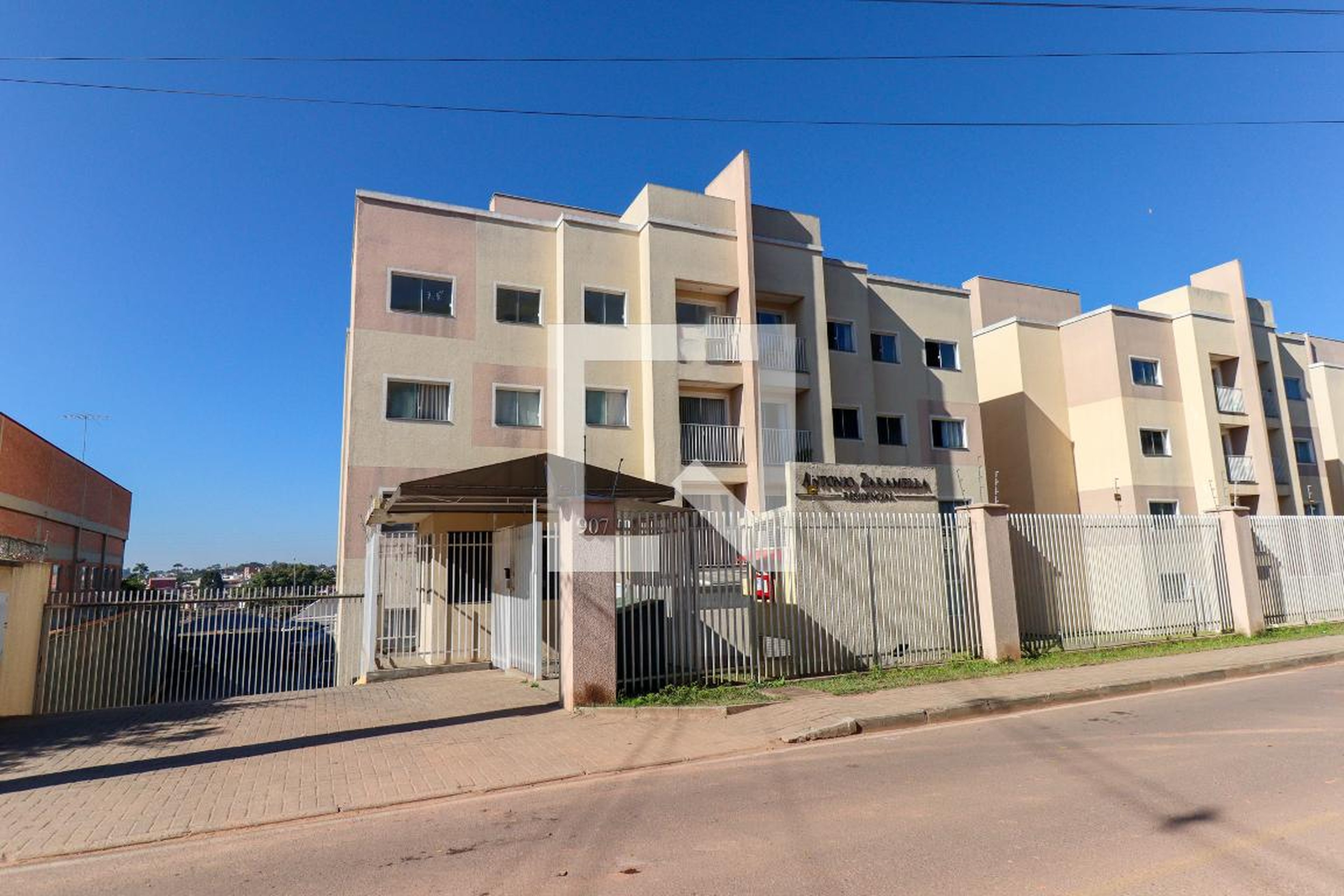 Fachada do Condominio Residencial Antônio Zaramella