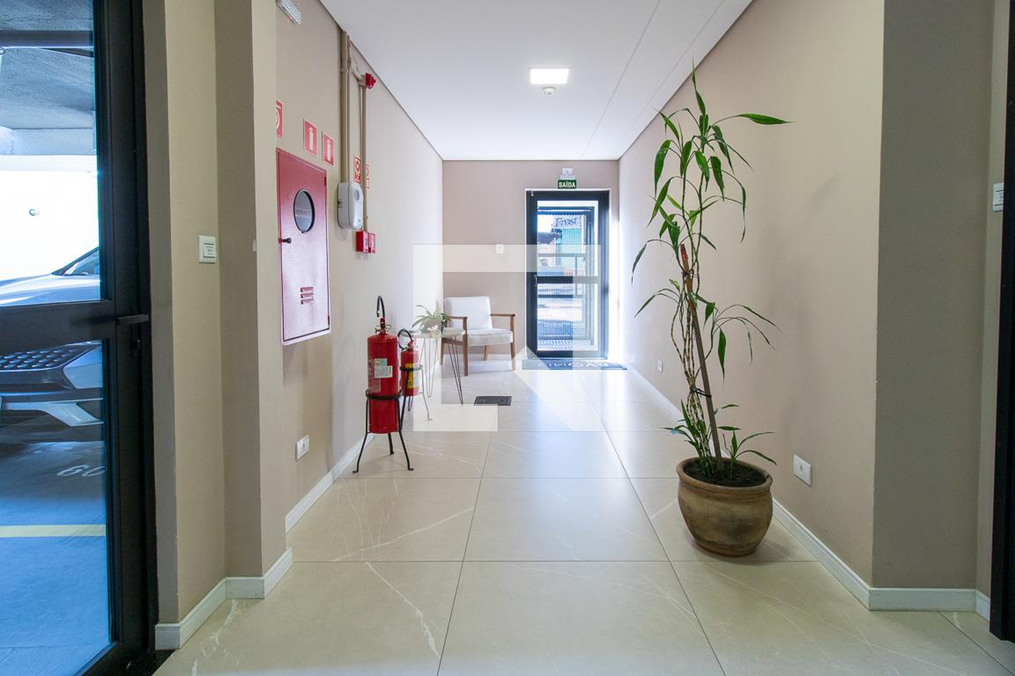 Hall de entrada Condomínio Evo1412