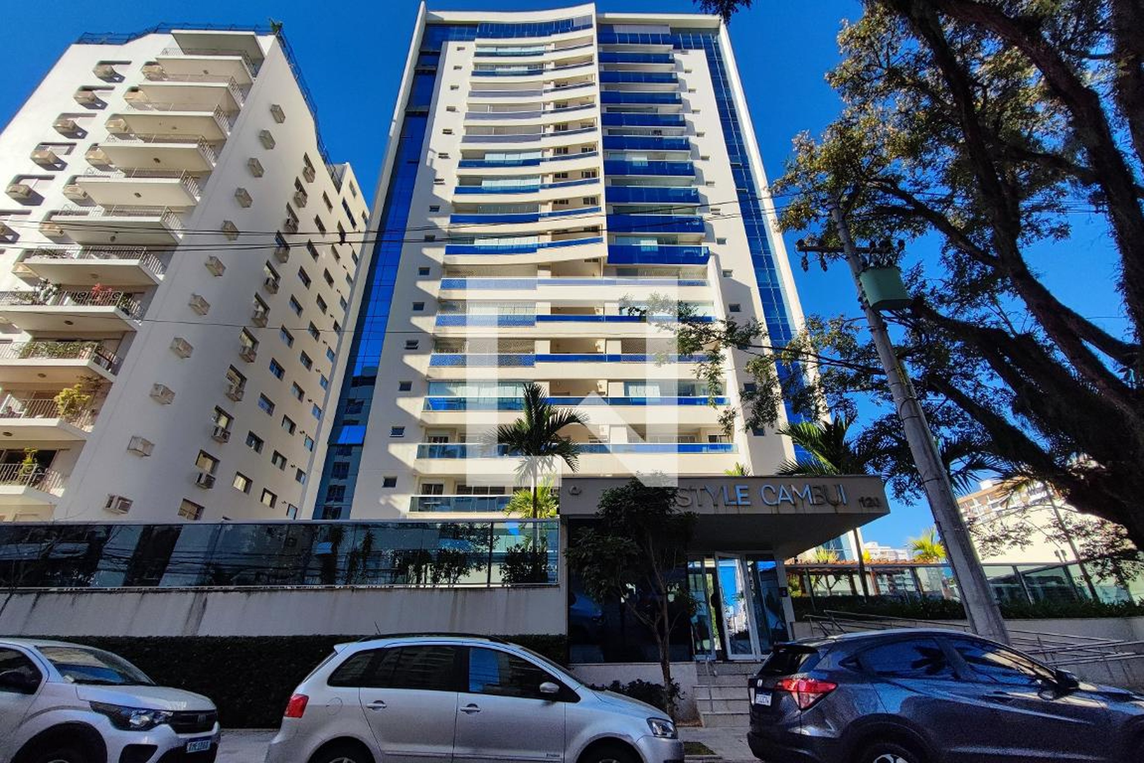 Fachada do Condomínio Condomínio Style Cambuí