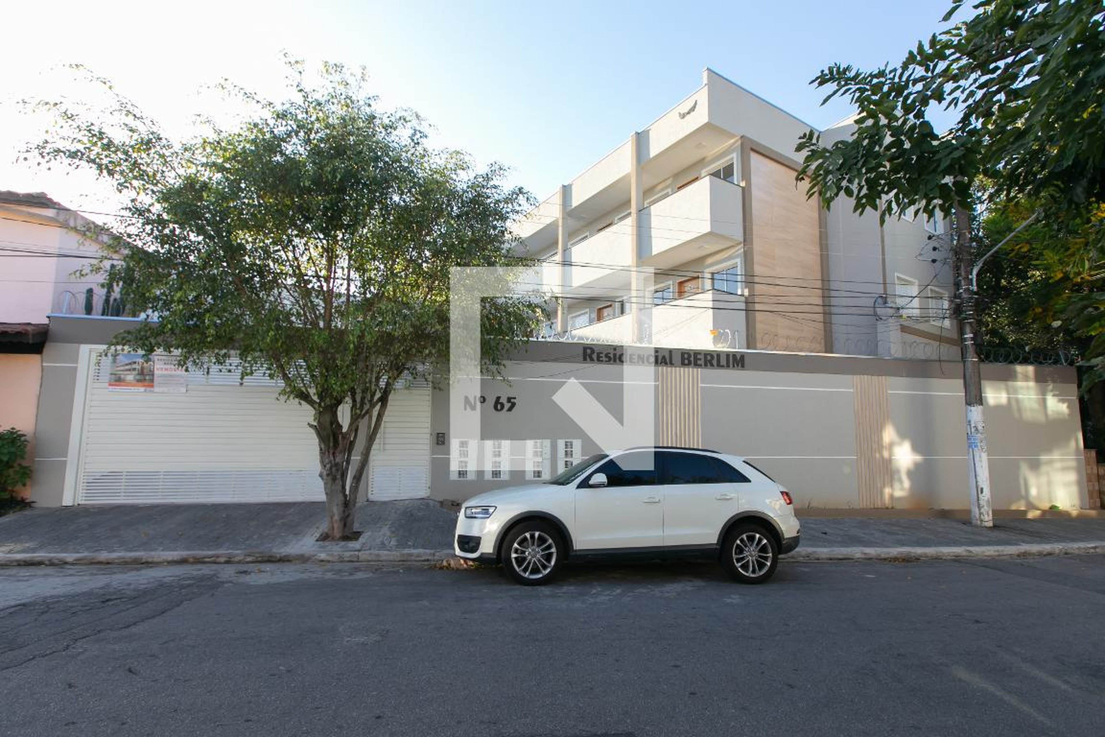 Fachada do Condomínio Residencial Berlim