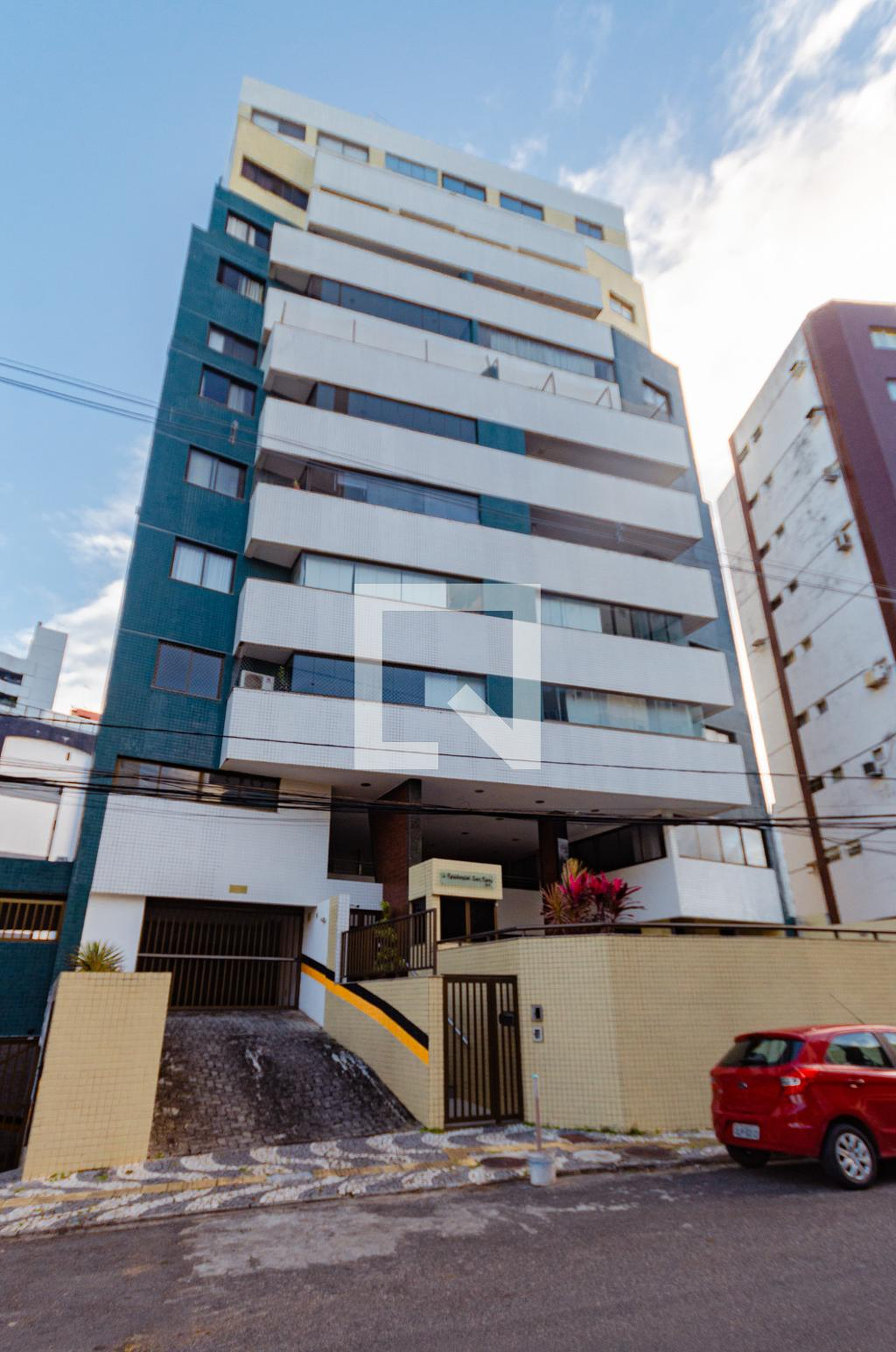 Fachada do Condomínio Residencial San Remo