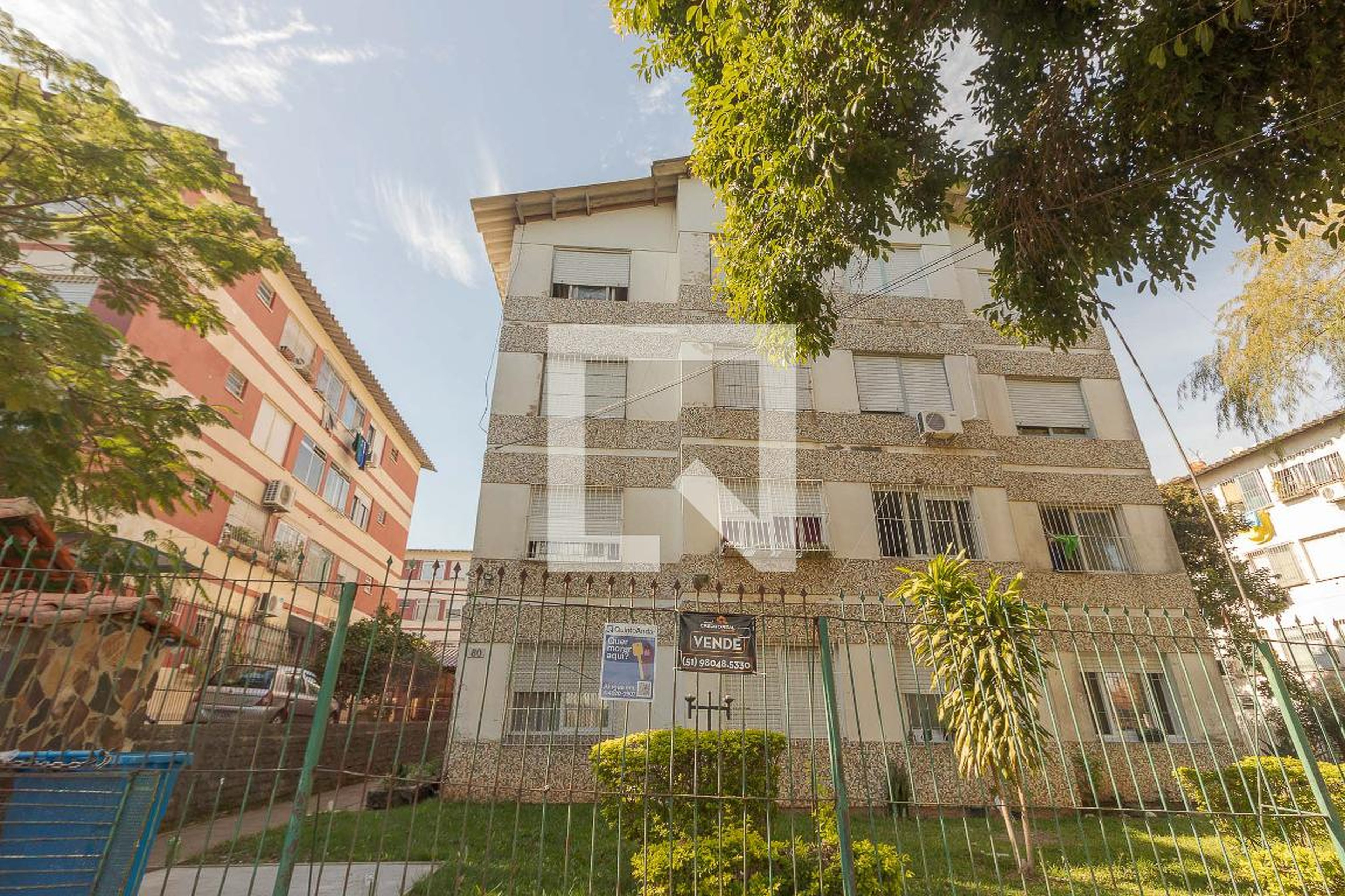 Fachada do Condomínio Condomínio em Rua Lydia Moschetti, 70