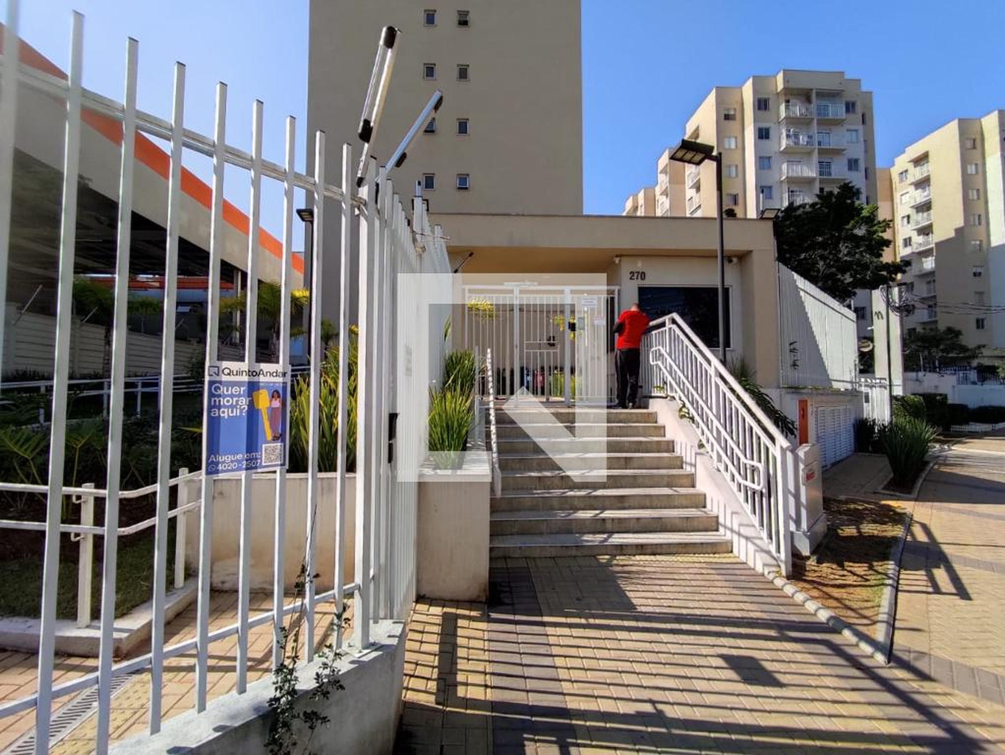 Fachada do Condomínio Residencial Plano Lion I