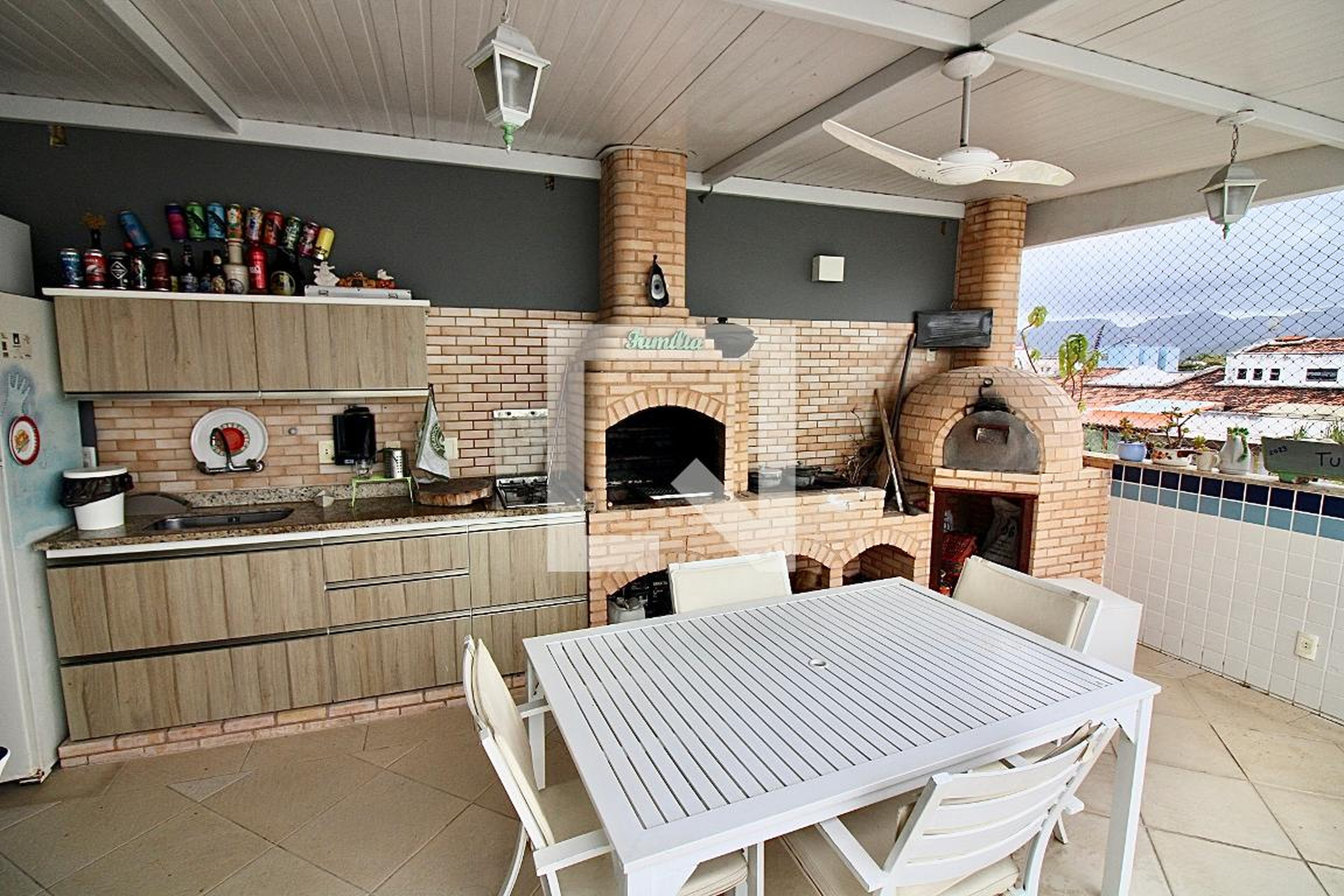 Churrasqueira - Edifício Residencial Victoria