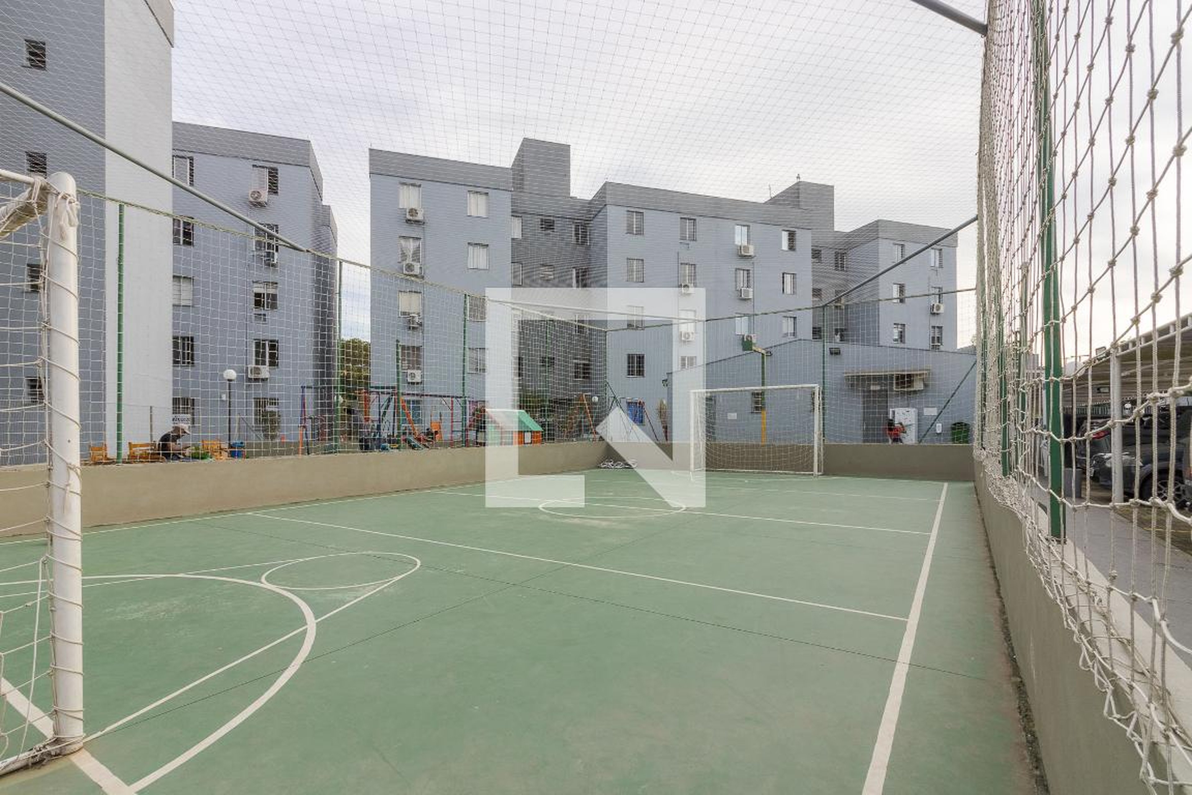 Quadra Esportiva Condomínio em Rua Germano Basler, 105