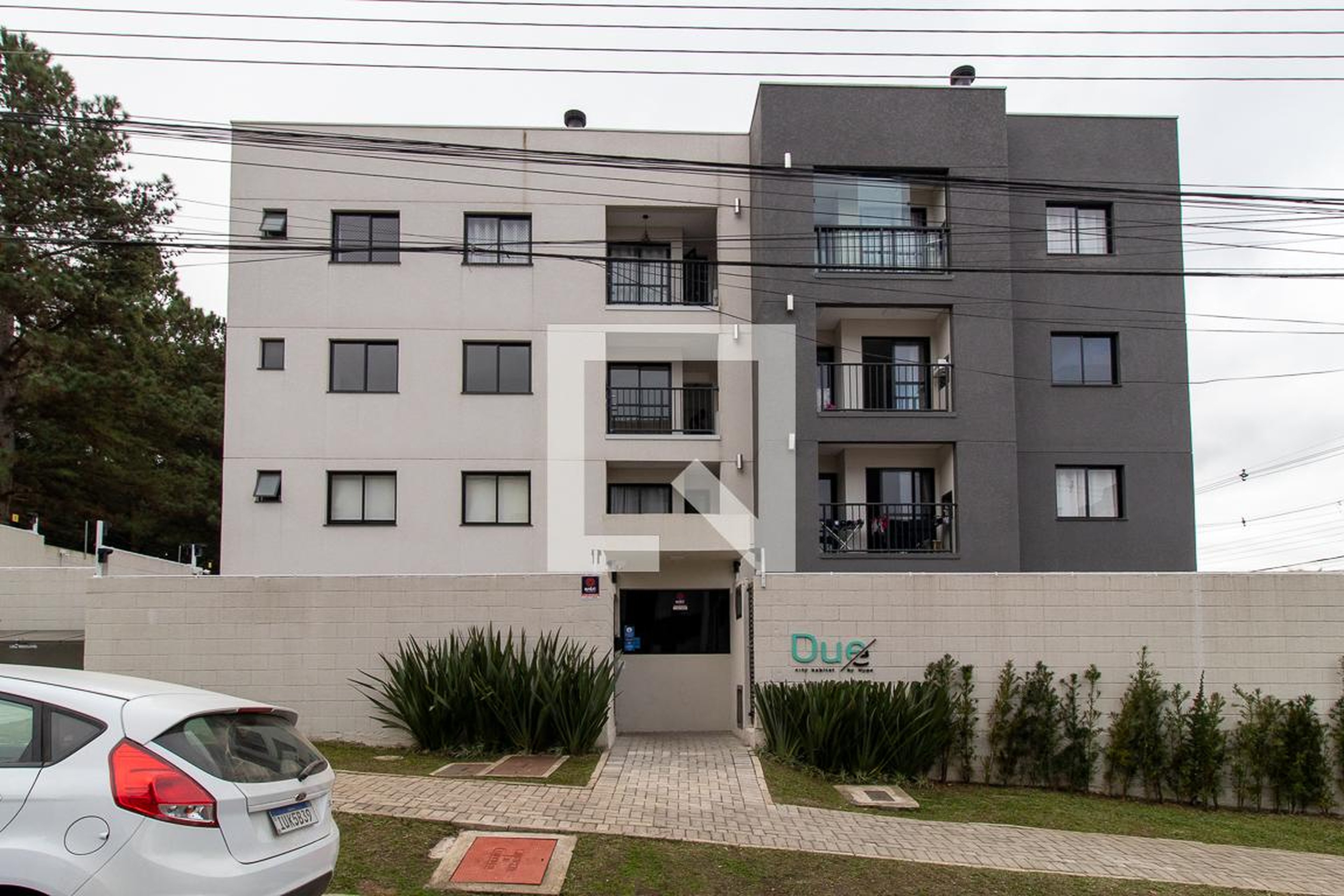 Fachada do Condomínio Residencial Due