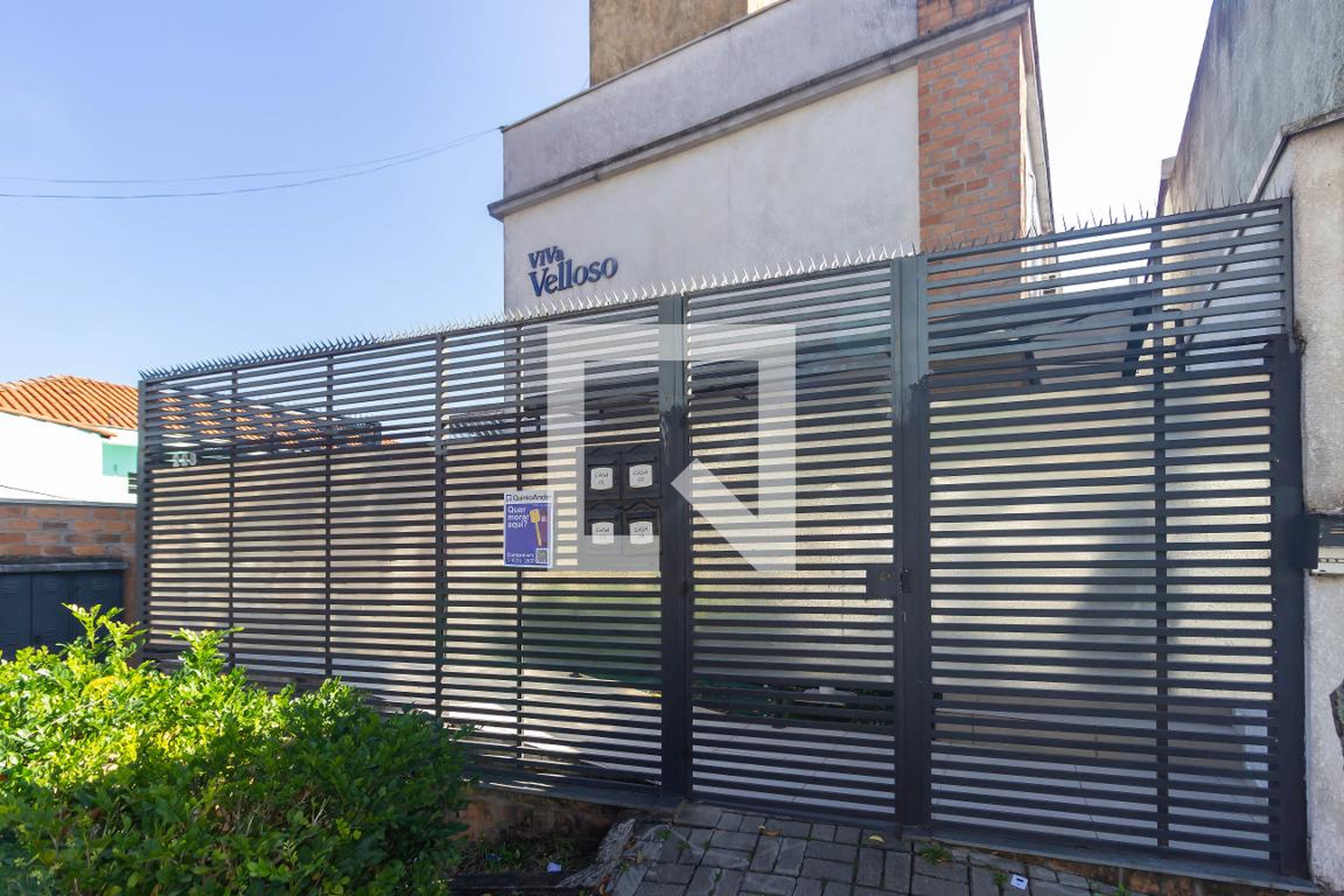 Fachada Condomínio em Rua São Manoel, 228