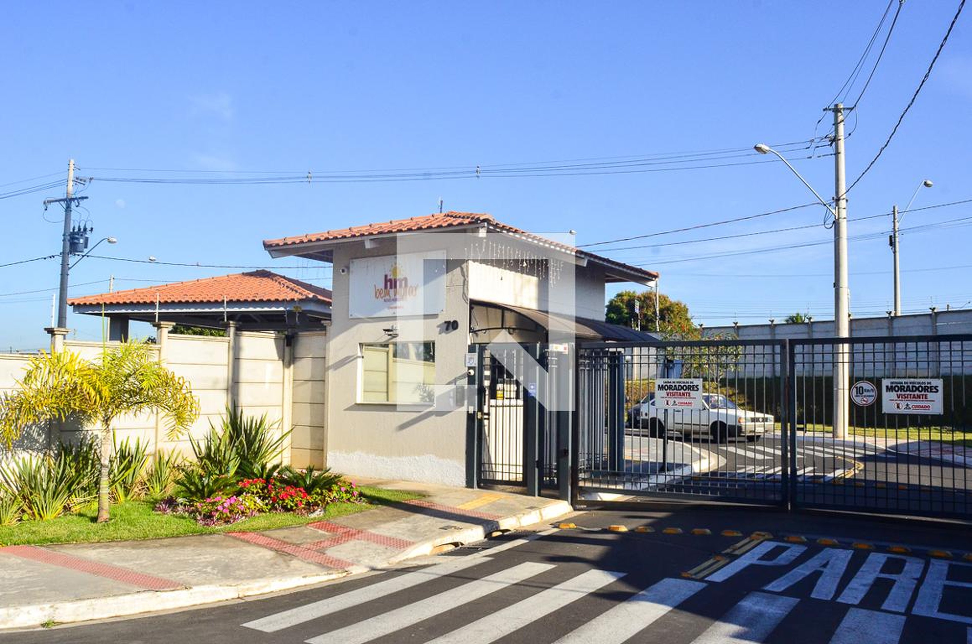 Fachada Condomínio Moradas do Vale