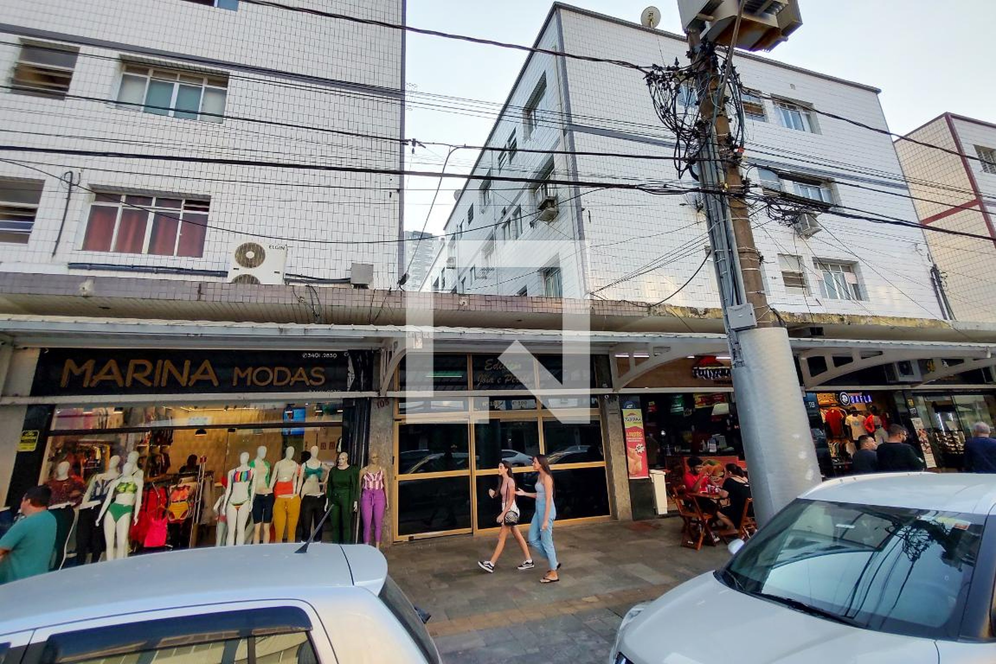 Fachada do Prédio Edifício Jóia e Pérola