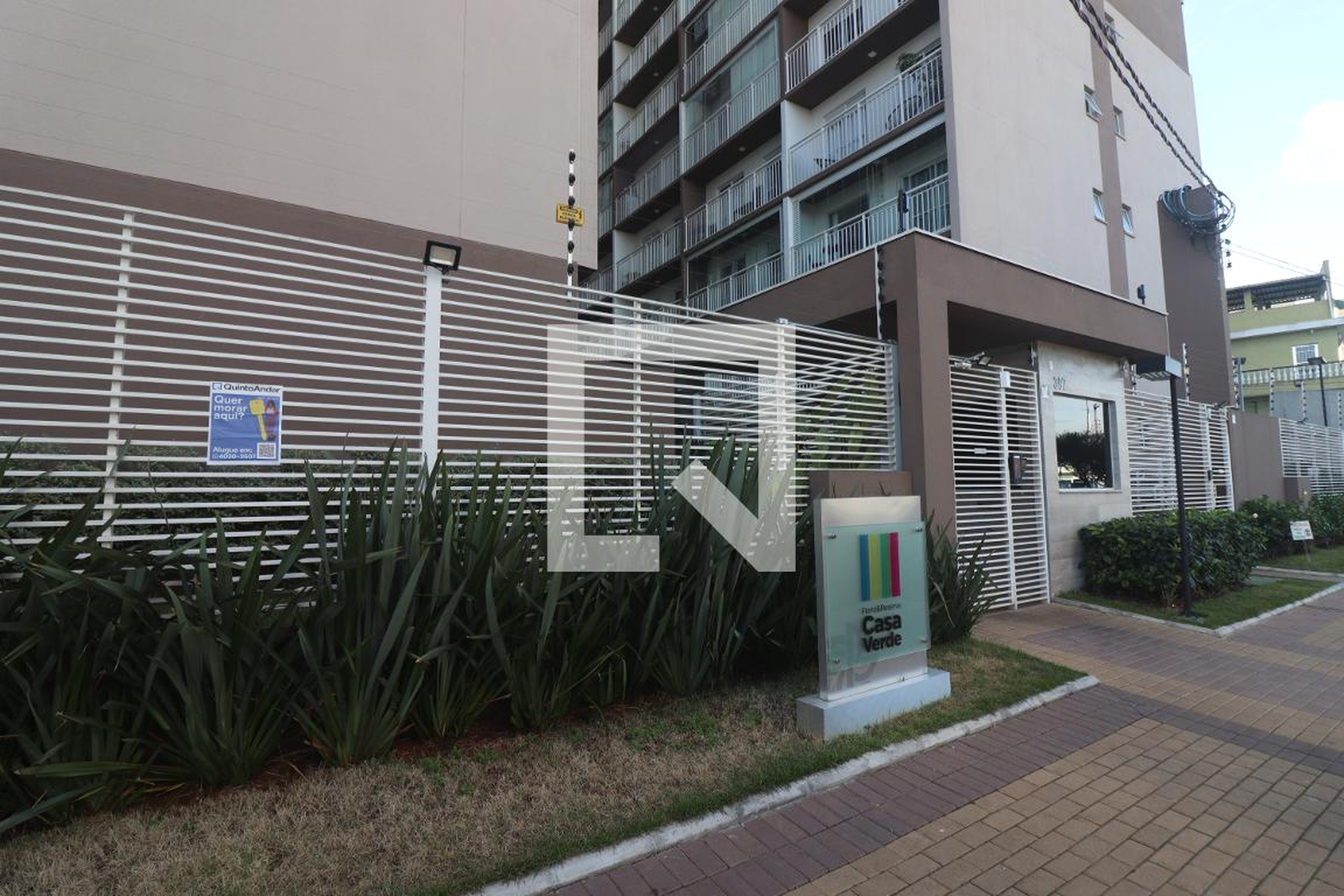 Fachada do condomínio Condomínio Plano e Reserva Casa Verde