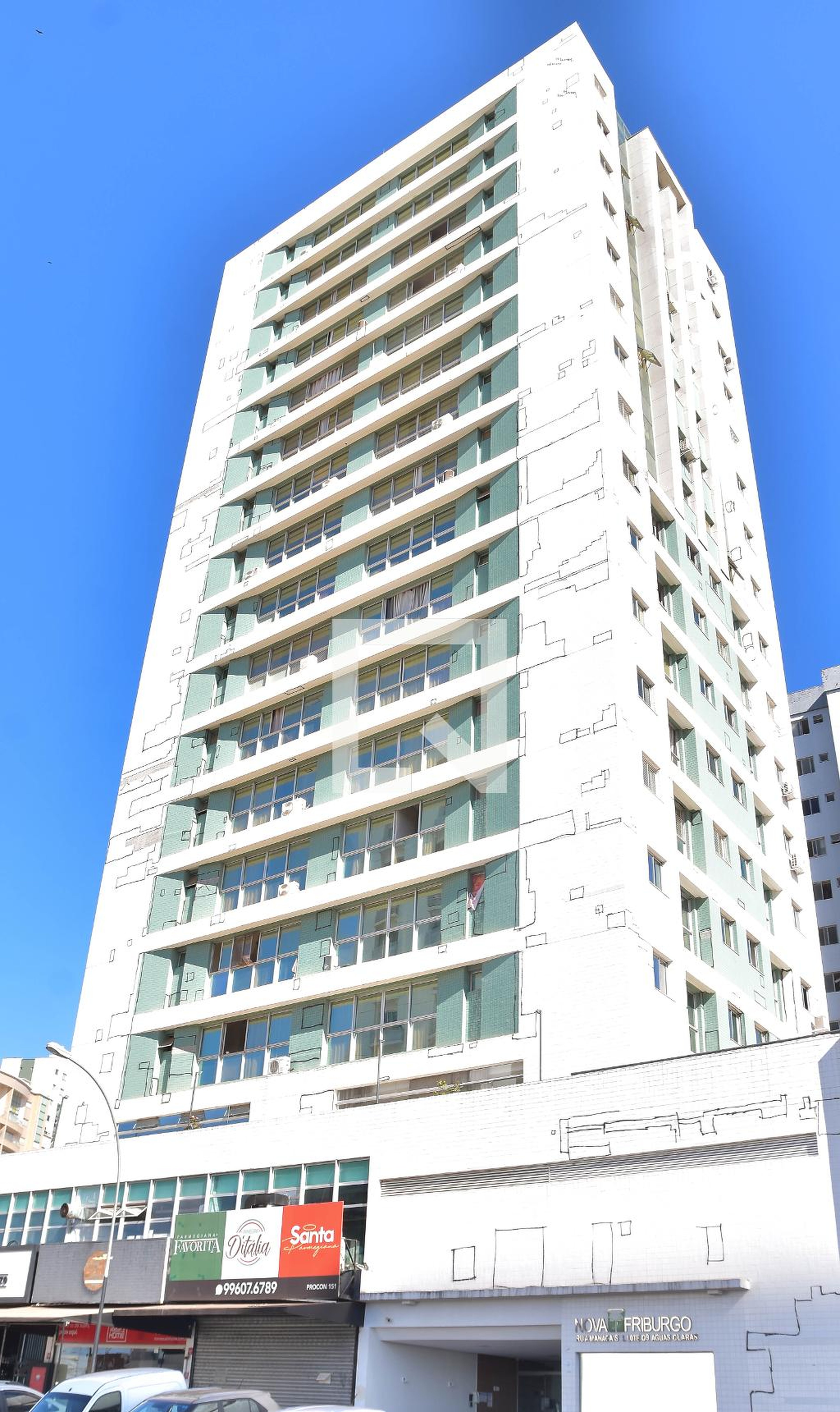 Fachada do Prédio Edifício Nova Friburgo
