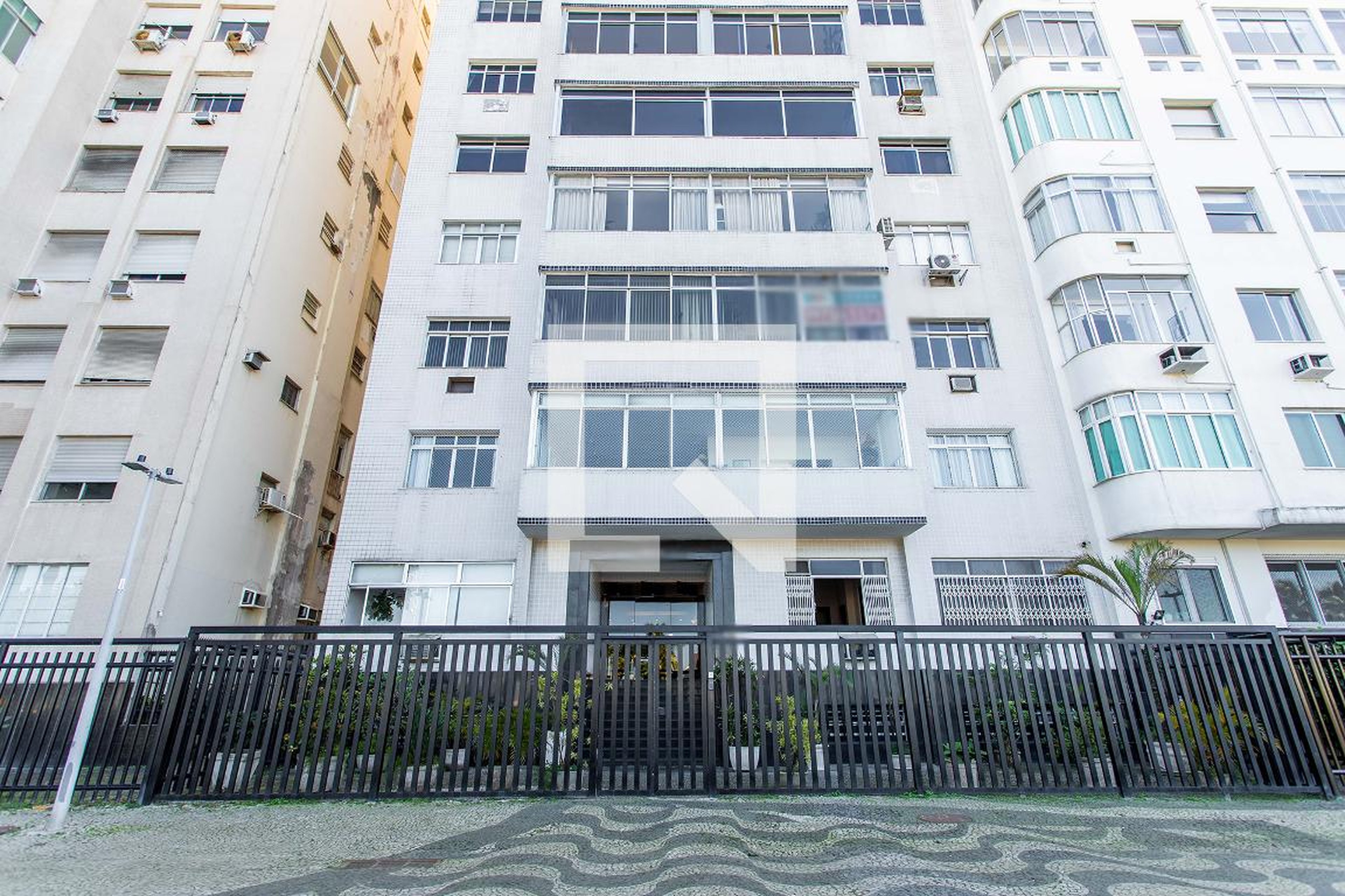 Fachada do Prédio Condomínio em Avenida Atlântica, 604