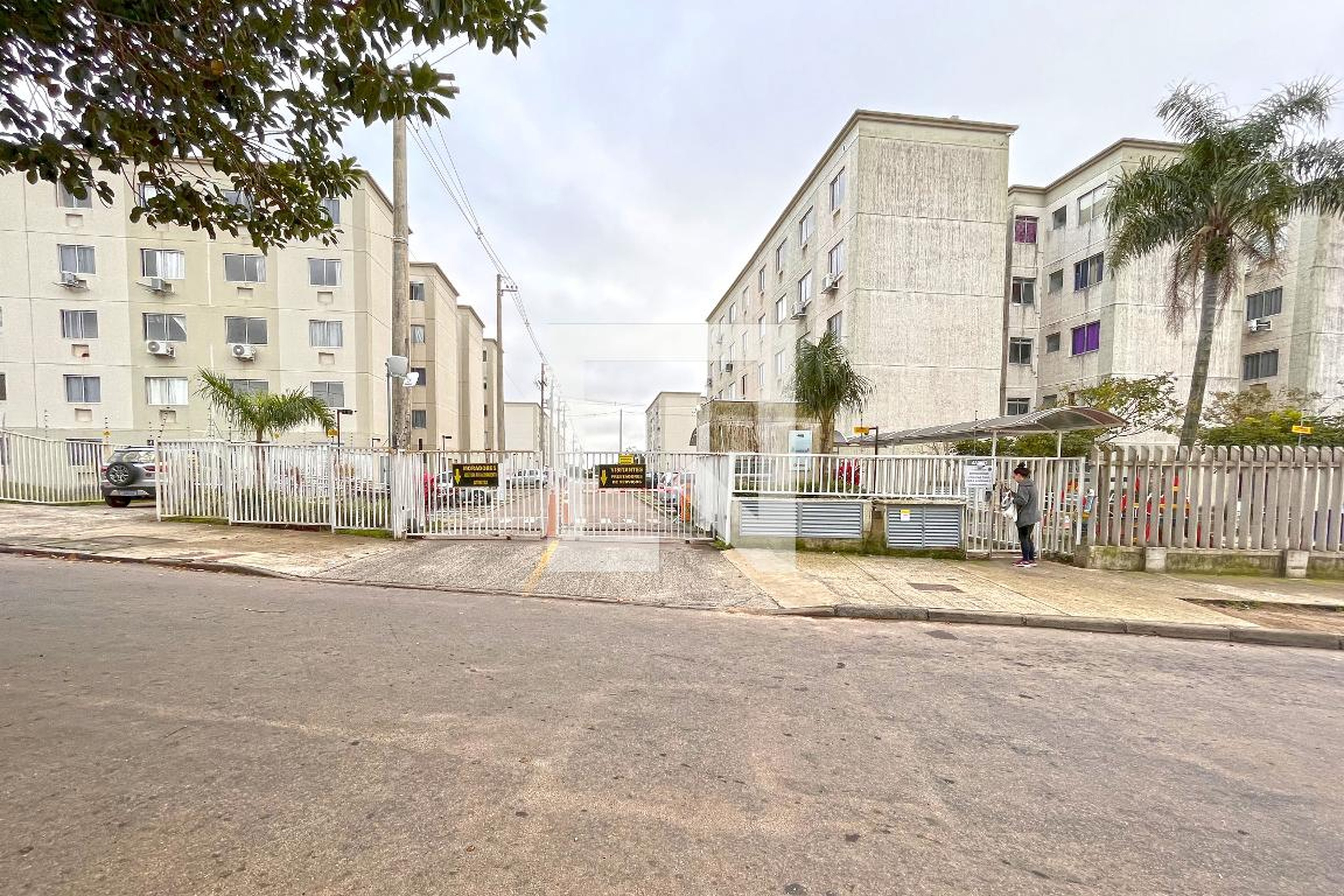 Fachada do Condominio Residencial Campos do Sul