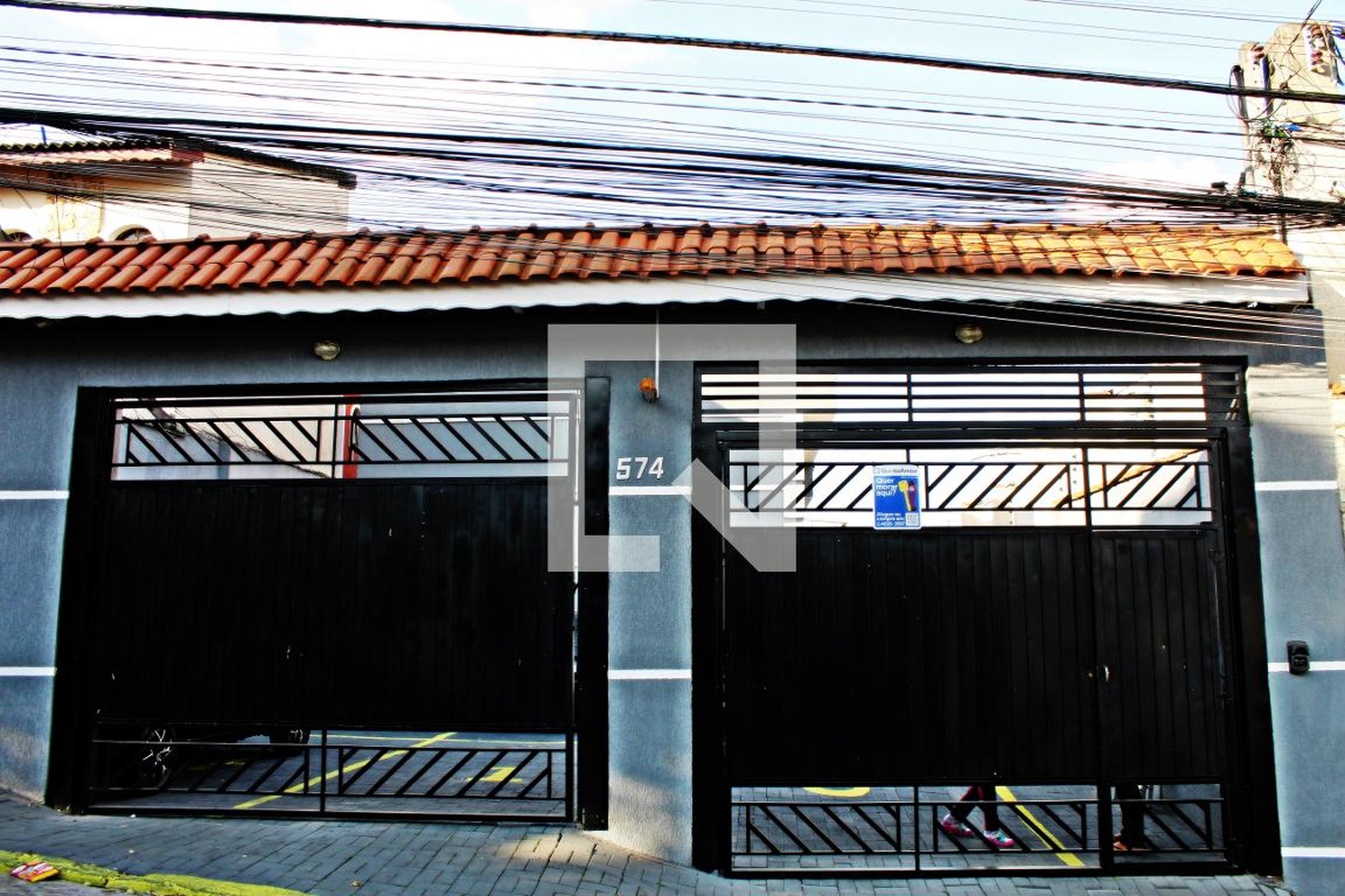 Fachada Condomínio em Rua Renzo Baldini, 574