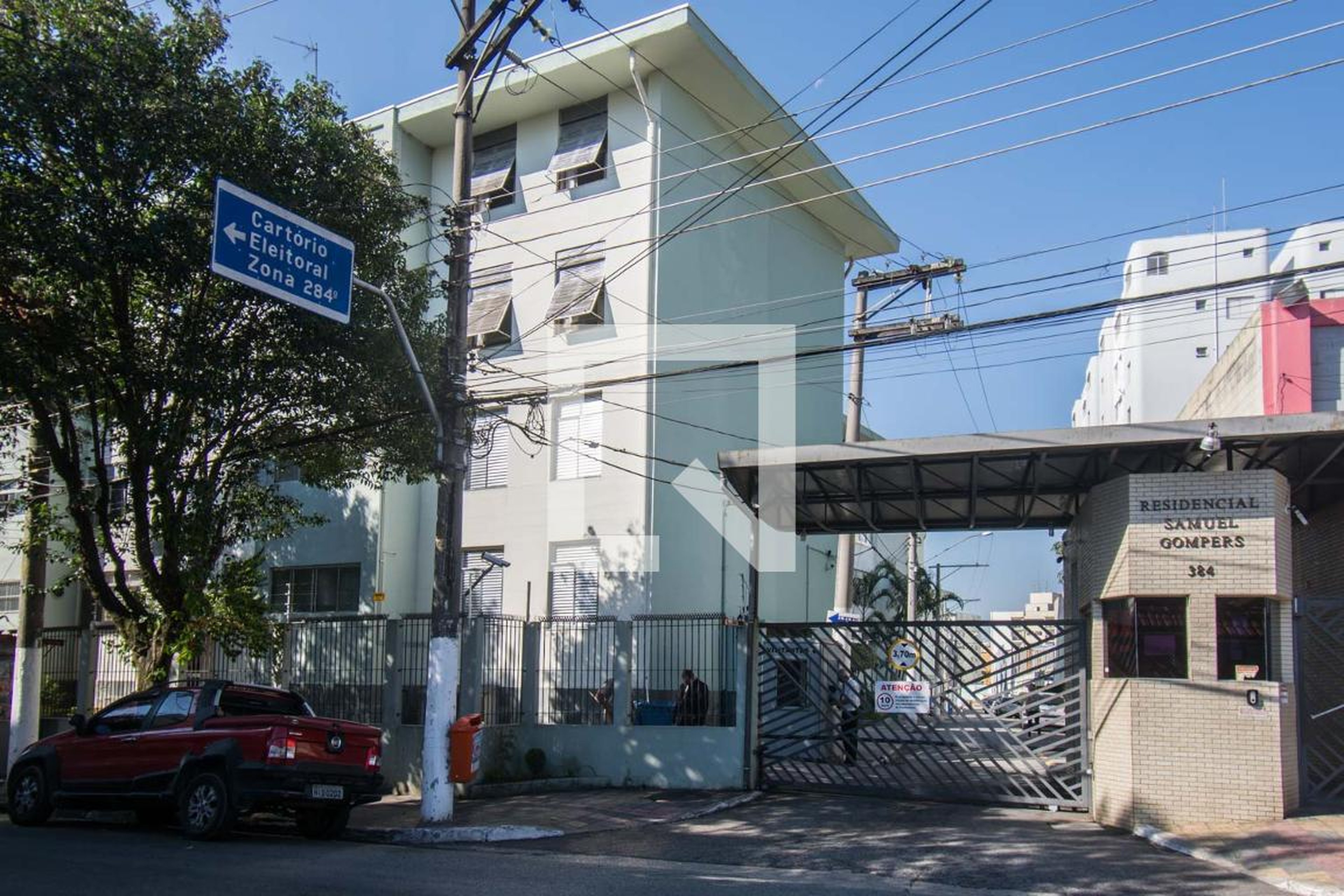 Fachada do Condomínio Residencial Samuel Gompers