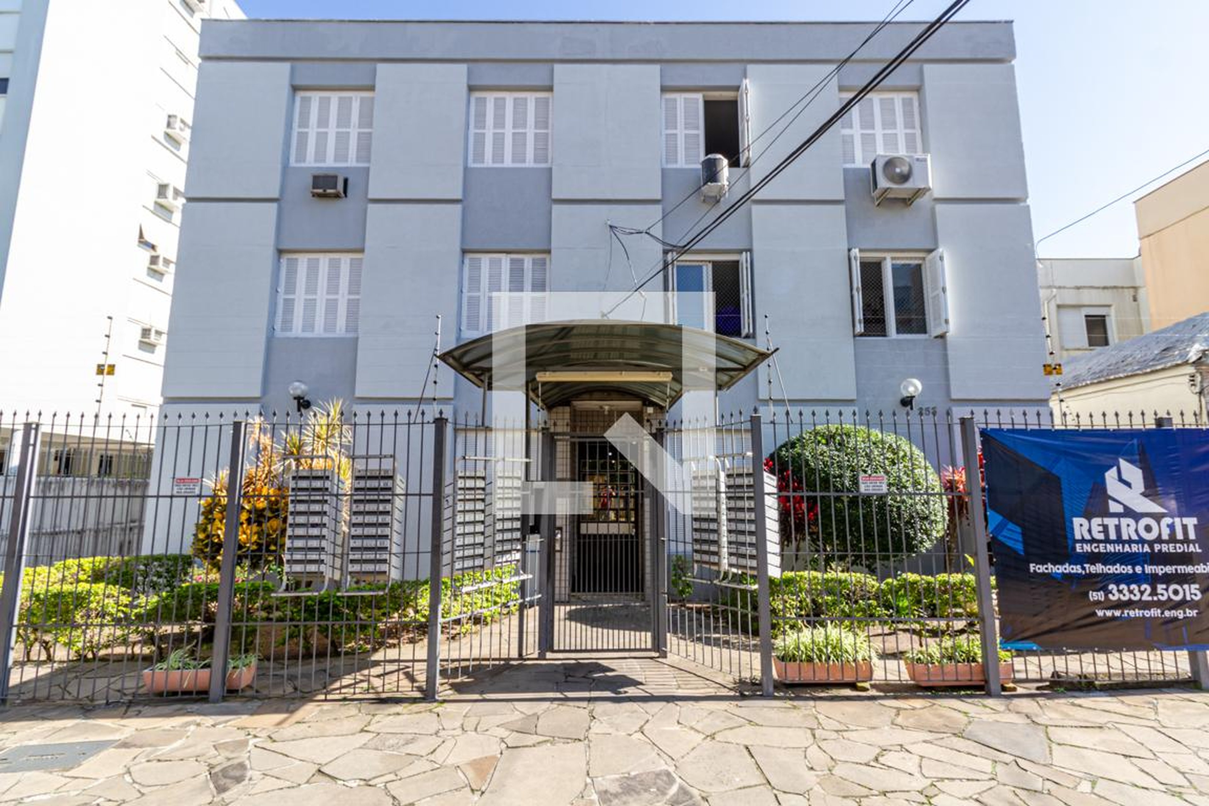 Fachada Condomínio em Rua Barão de Teffé, 253