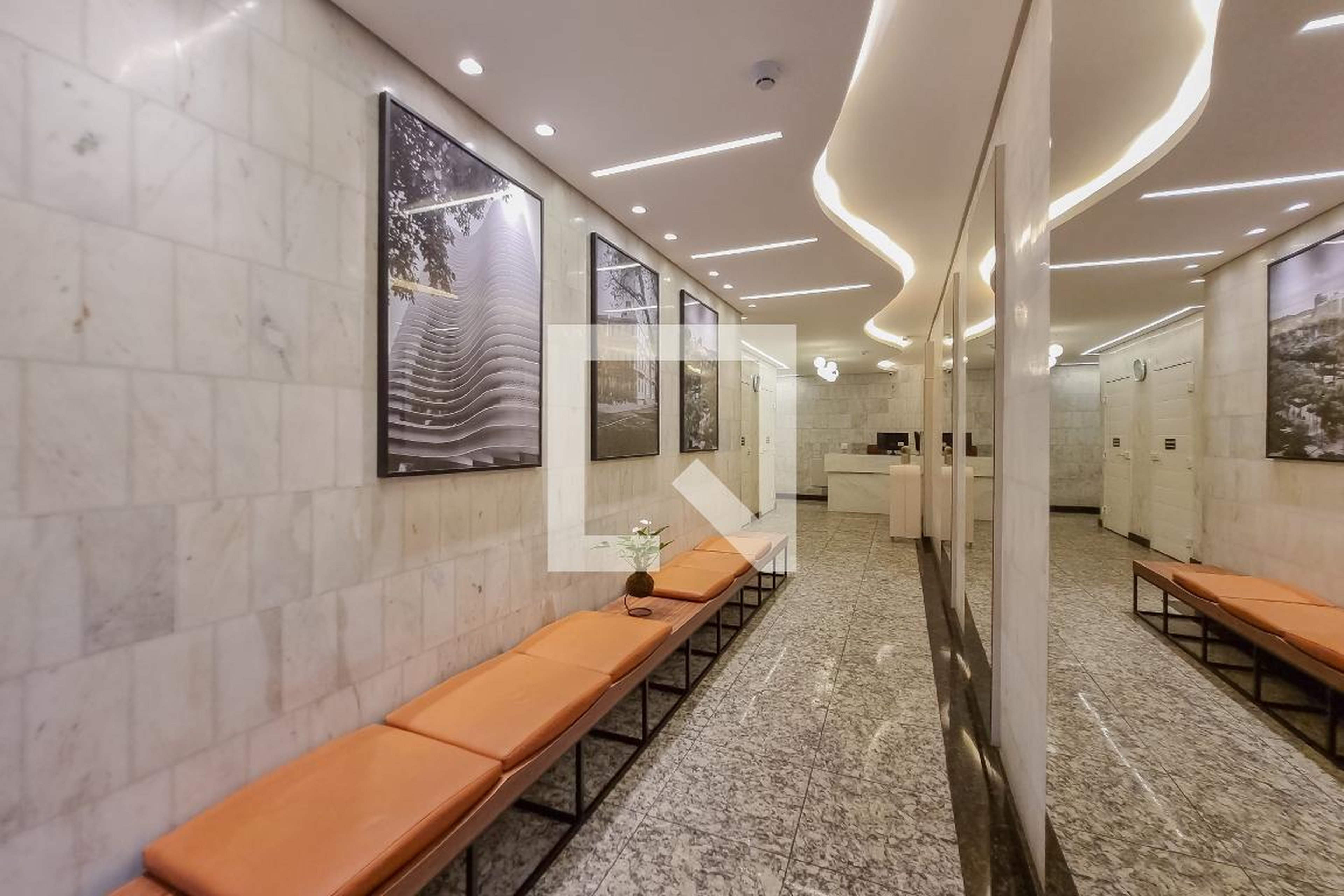 Hall social - Edifício Júlia Mascarenhas